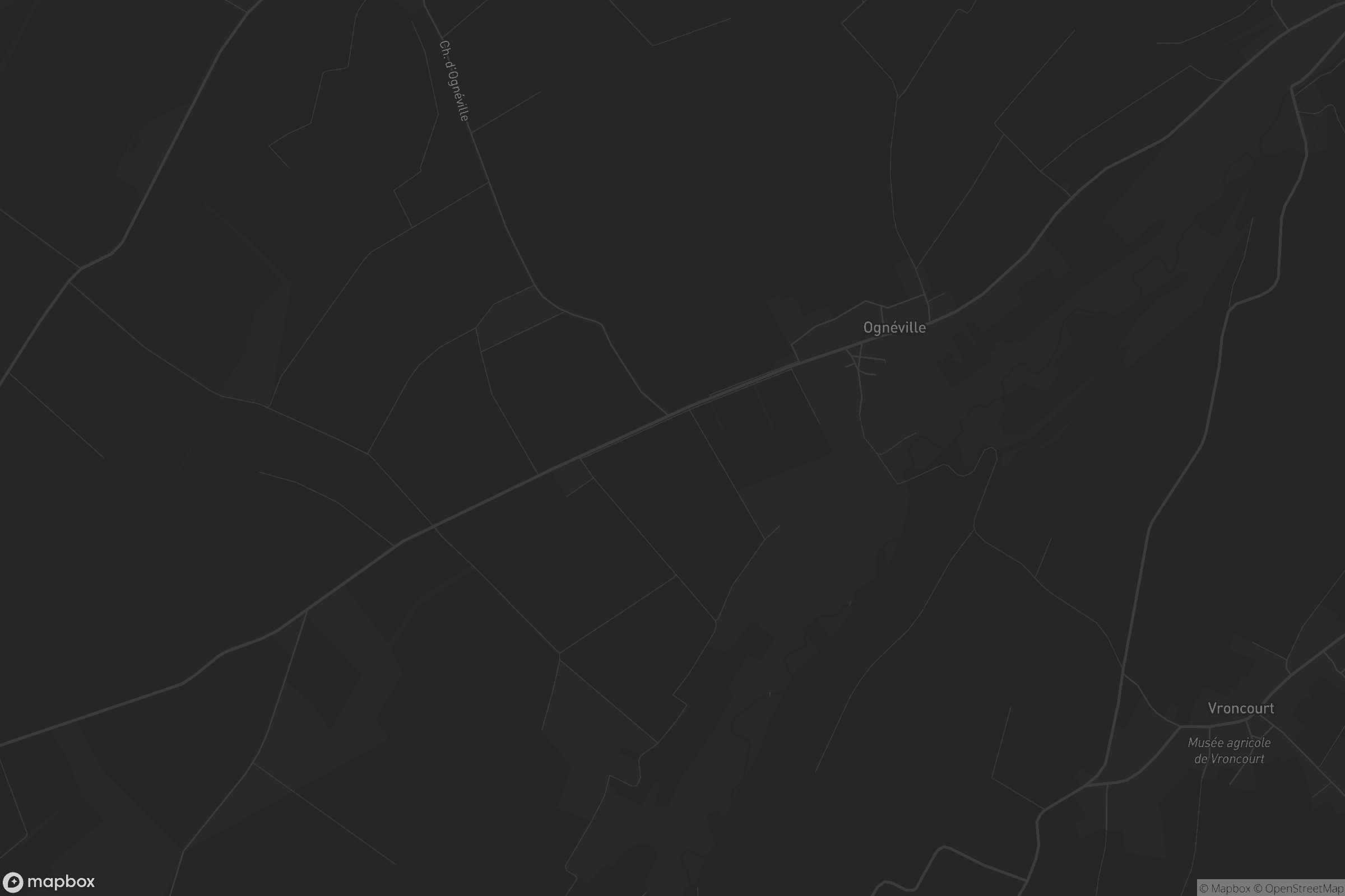 Carte de Ognéville