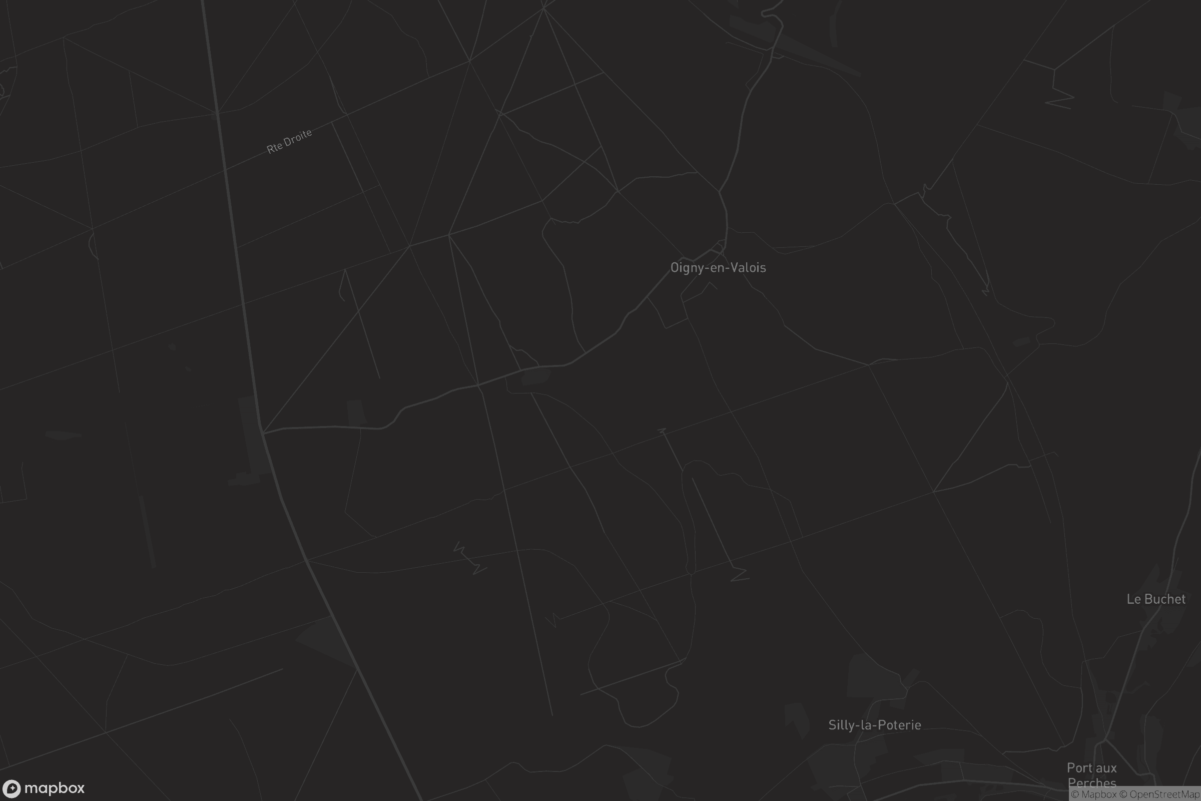 Carte de Oigny-en-Valois