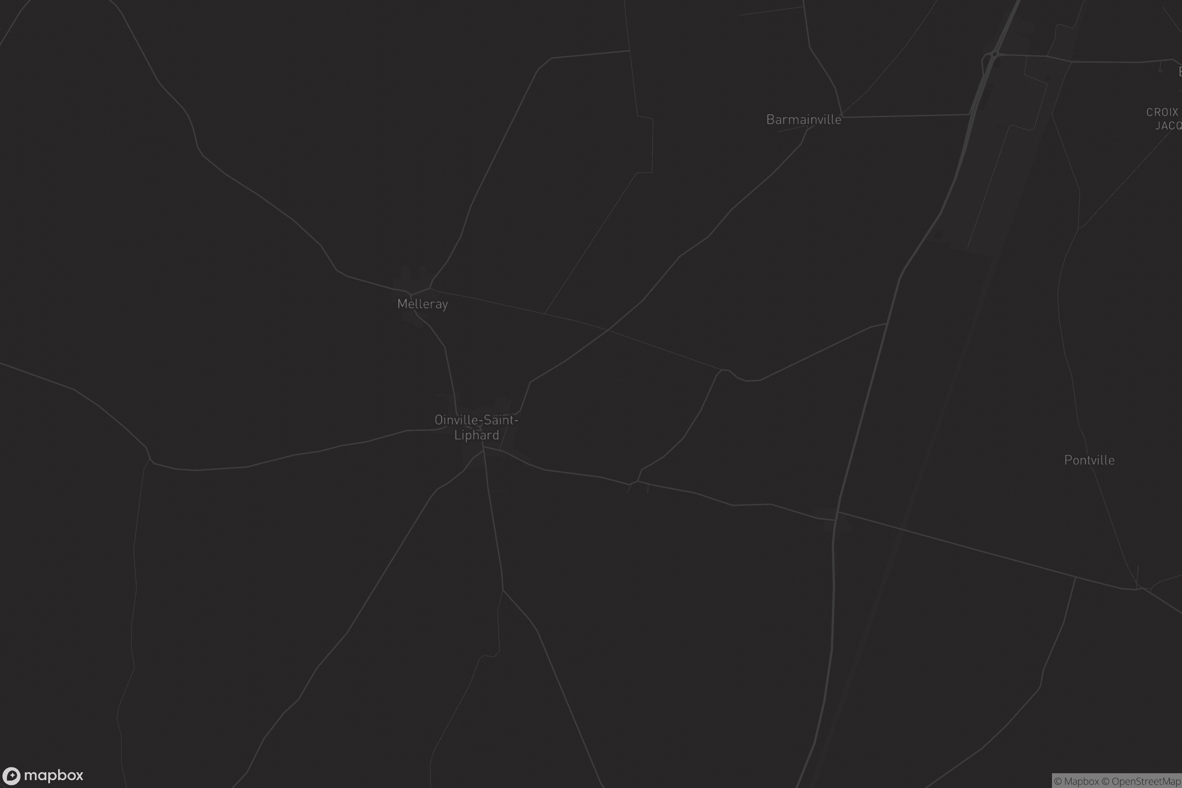 Carte de Oinville-Saint-Liphard