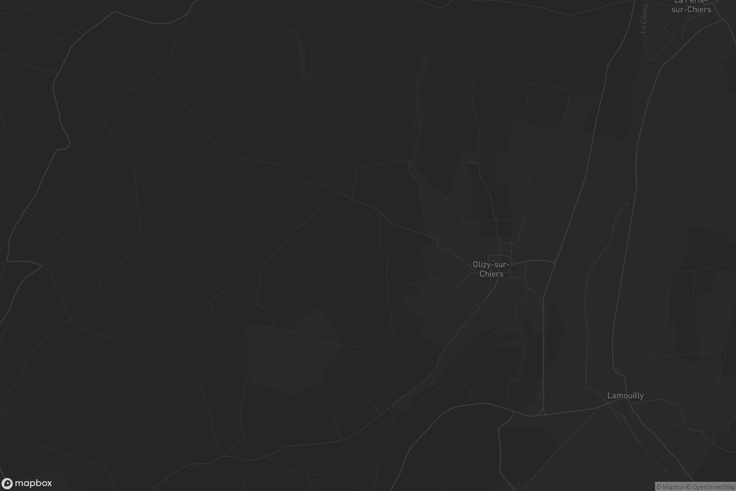 Carte de Olizy-sur-Chiers