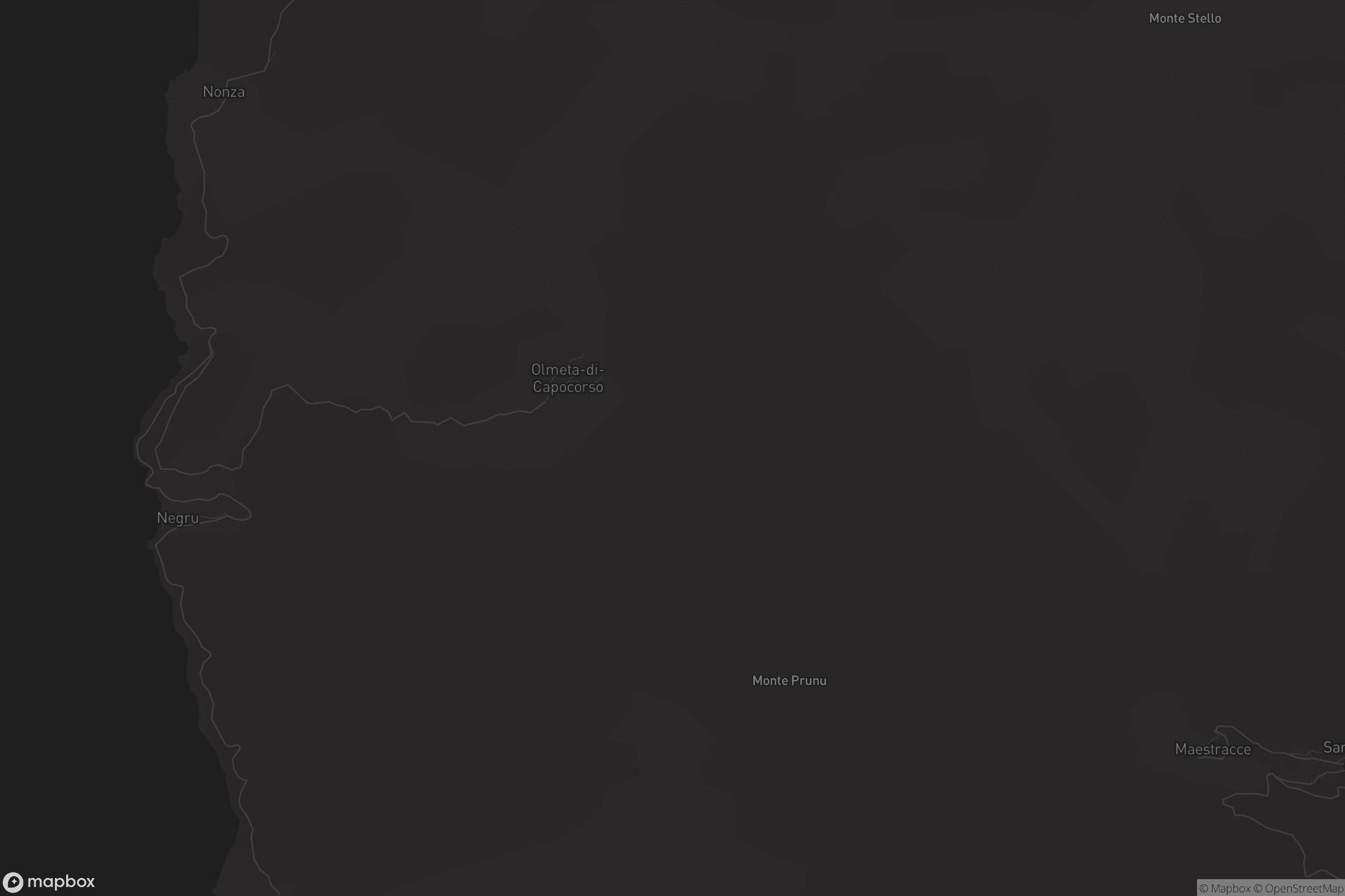 Carte de Olmeta-di-Capocorso