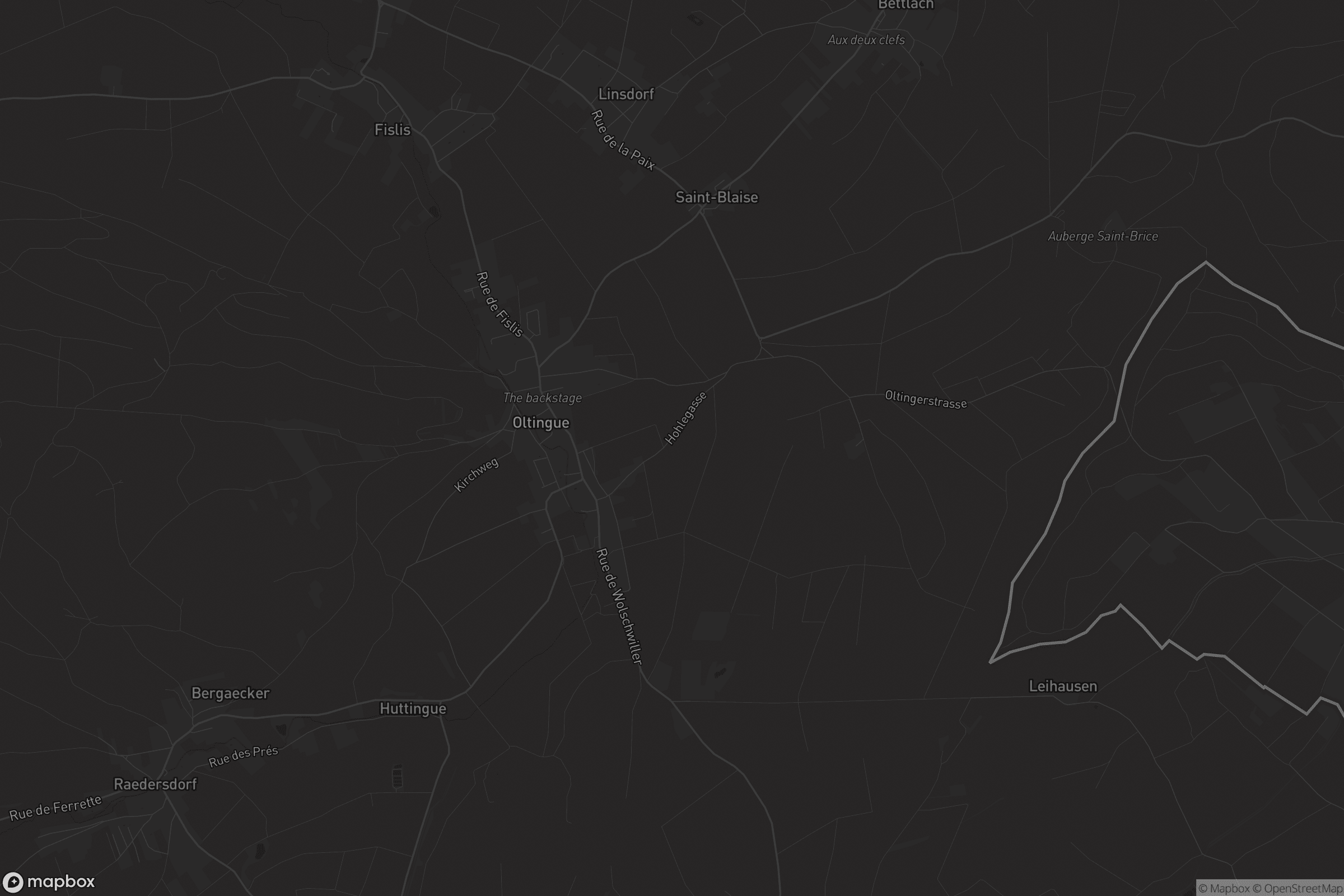 Carte de Oltingue