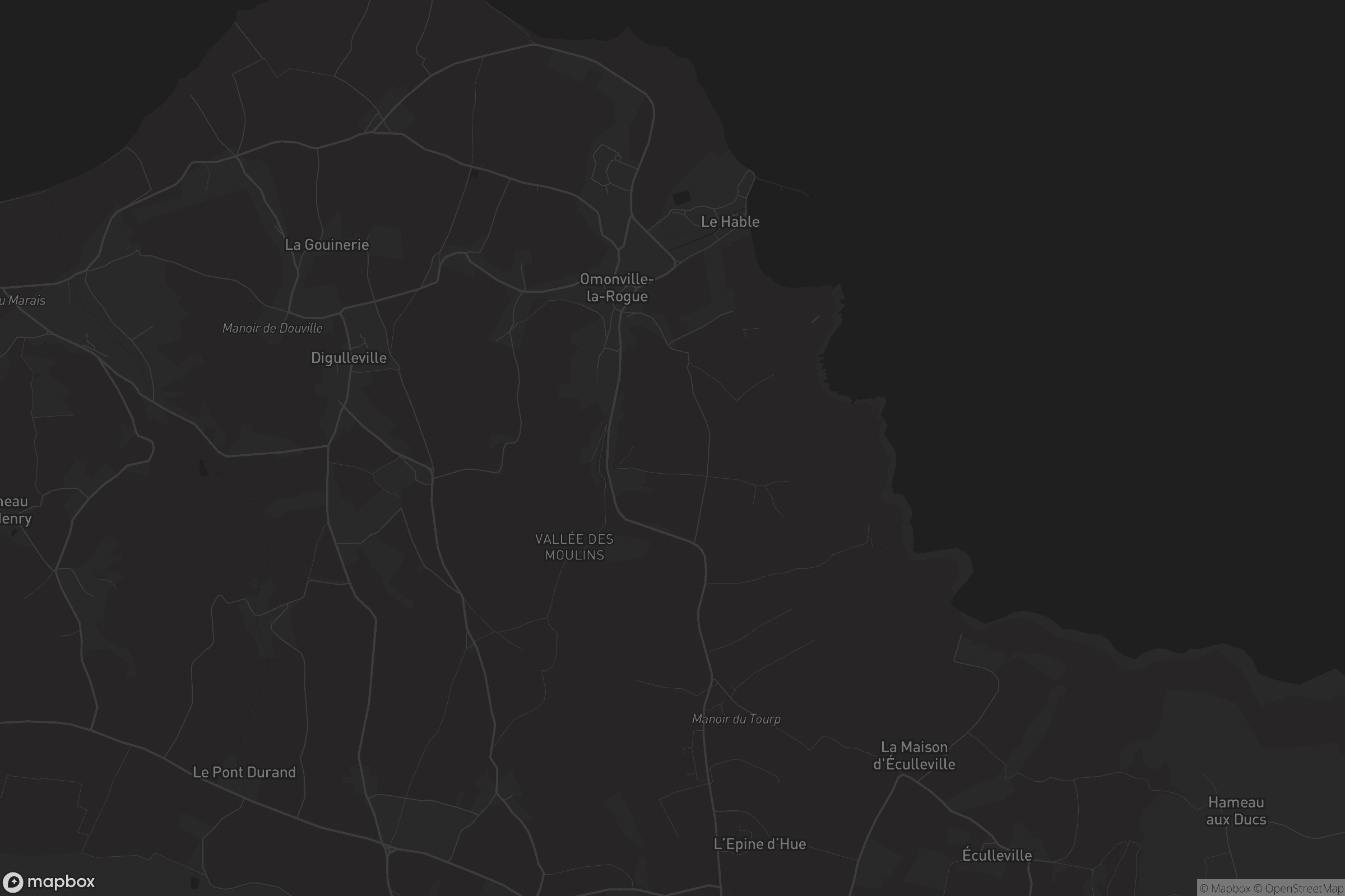 Carte de Omonville-la-Rogue