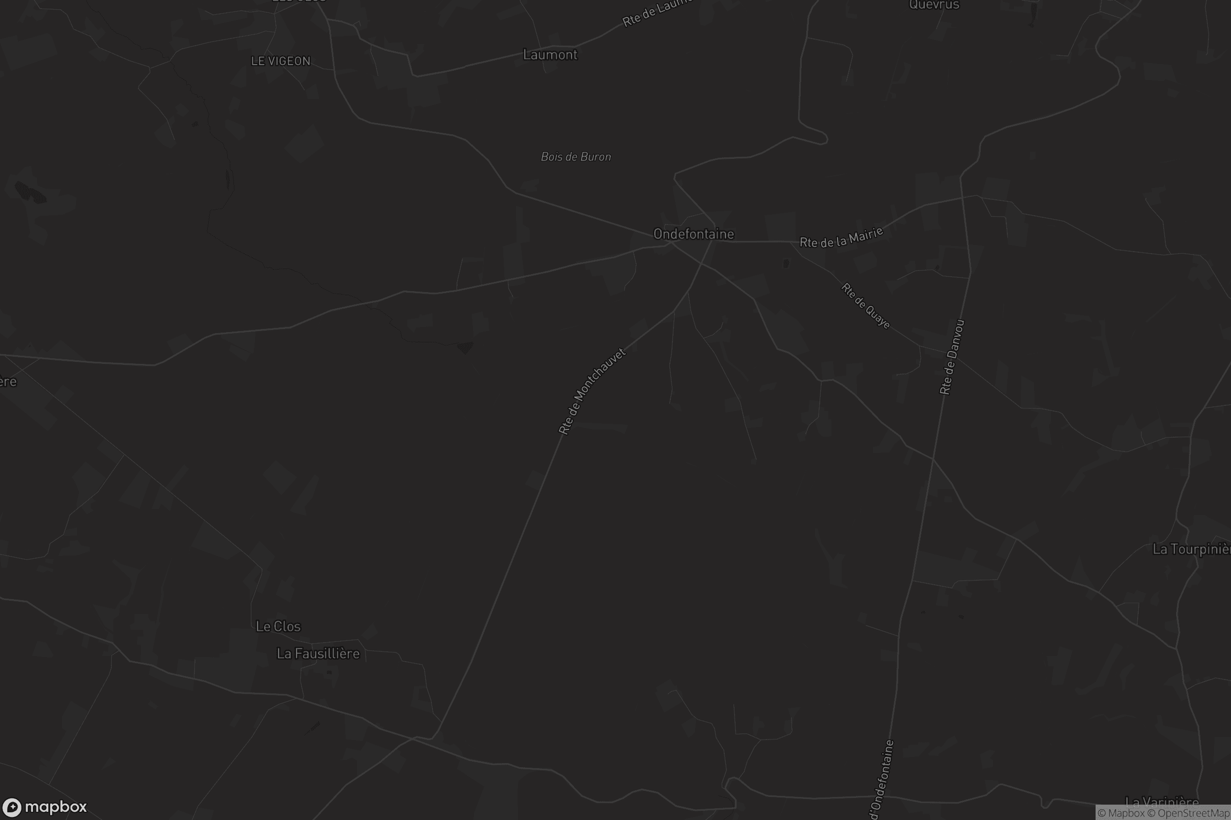 Carte de Ondefontaine