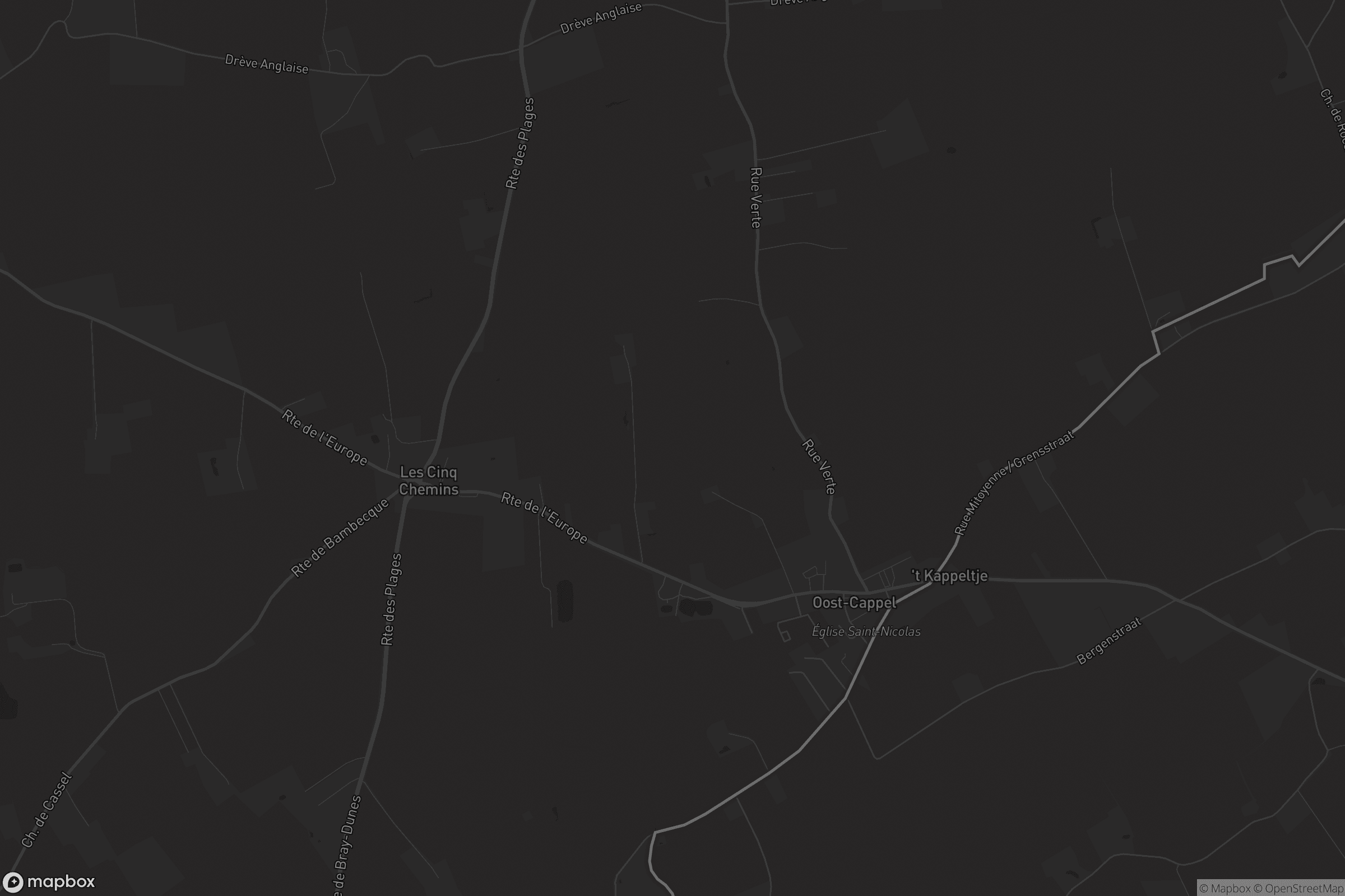 Carte de Oost-Cappel