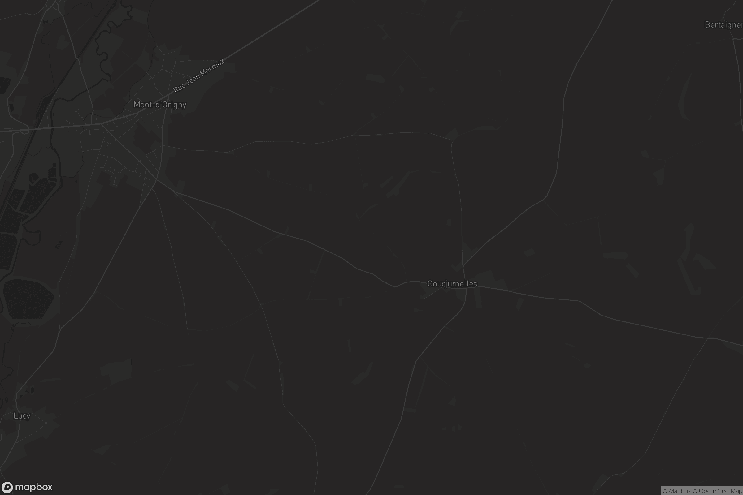 Carte de Origny-Sainte-Benoite