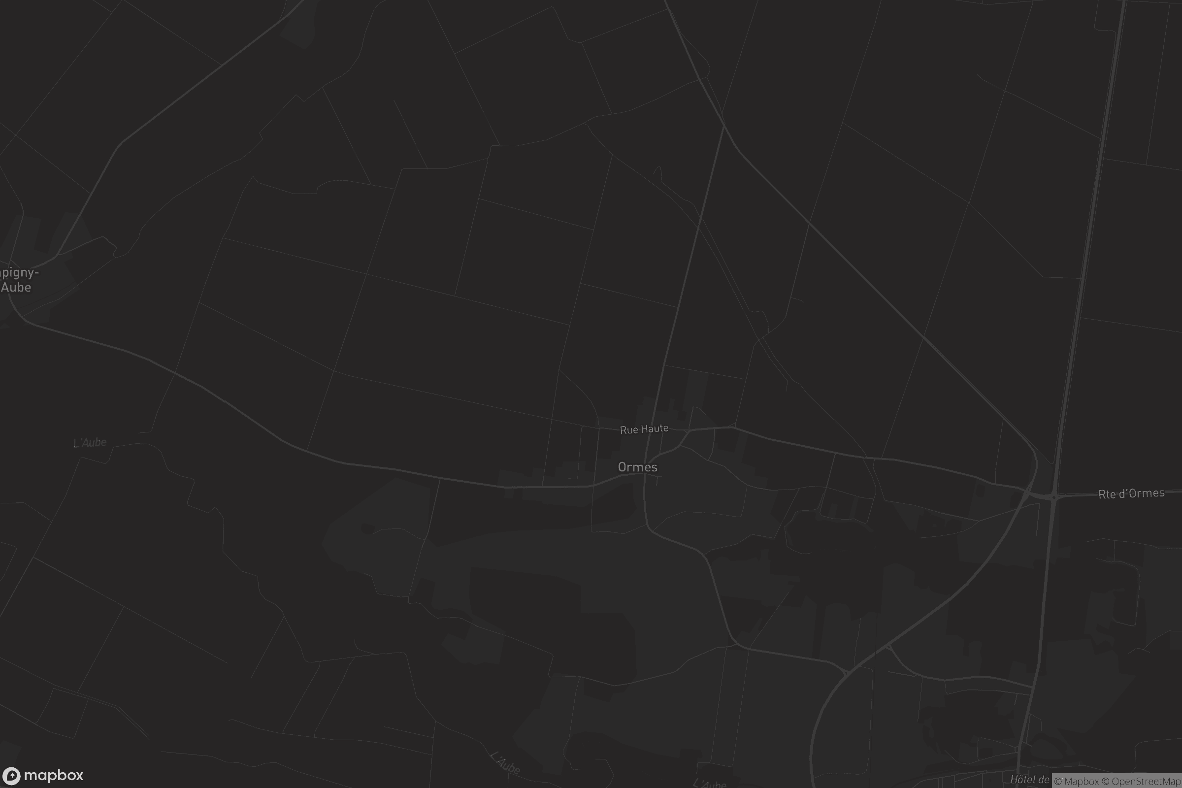 Carte de Ormes