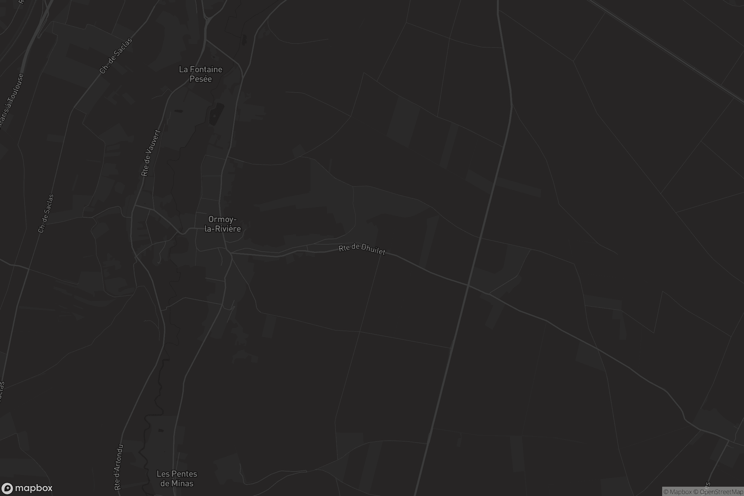 Carte de Ormoy-la-Rivière