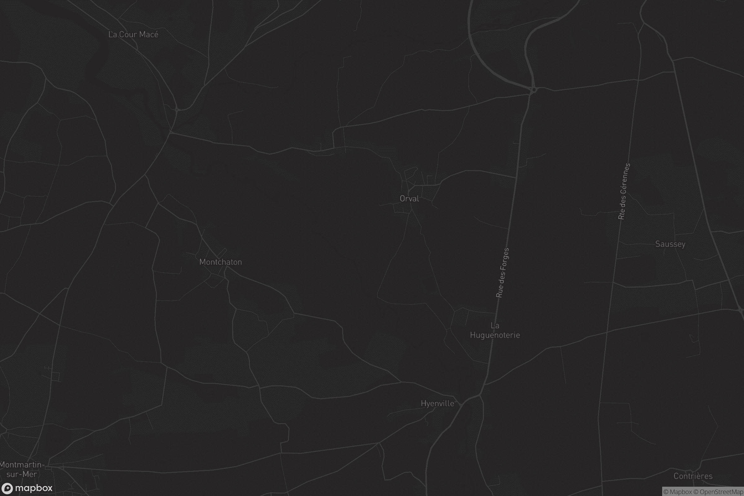 Carte de Orval-sur-Sienne