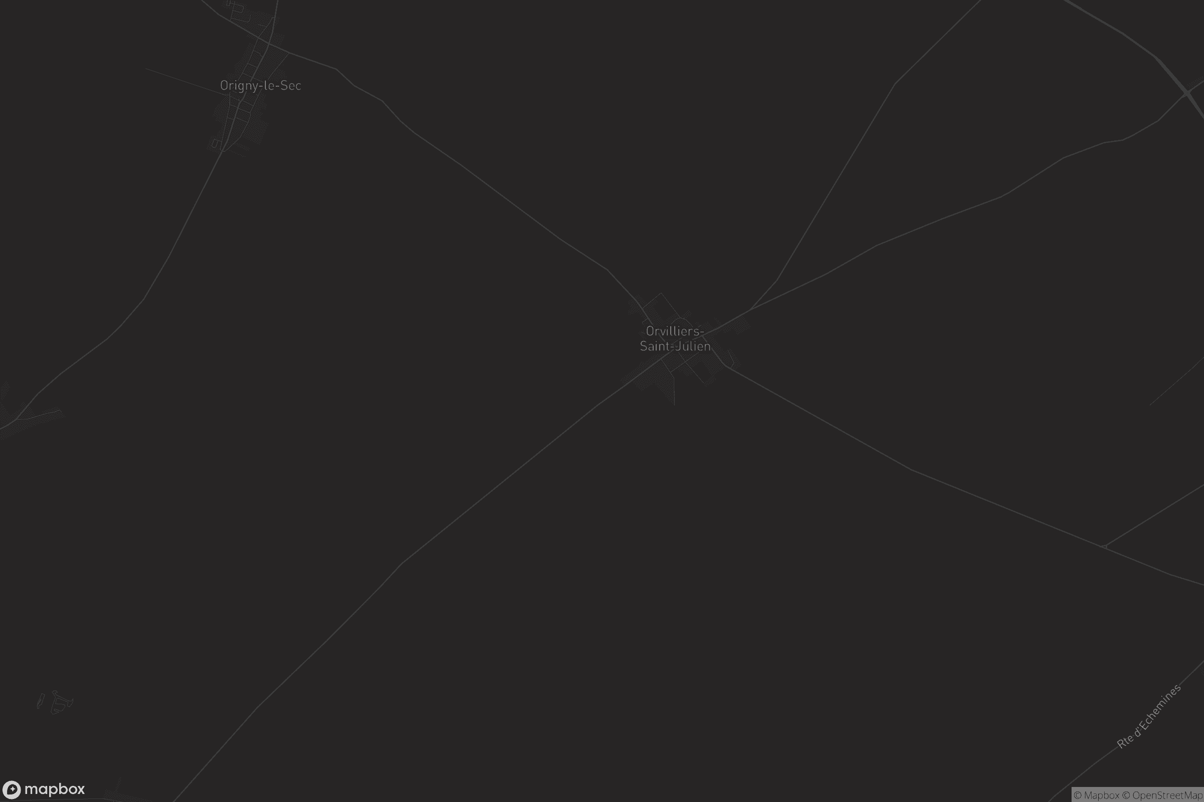 Carte de Orvilliers-Saint-Julien
