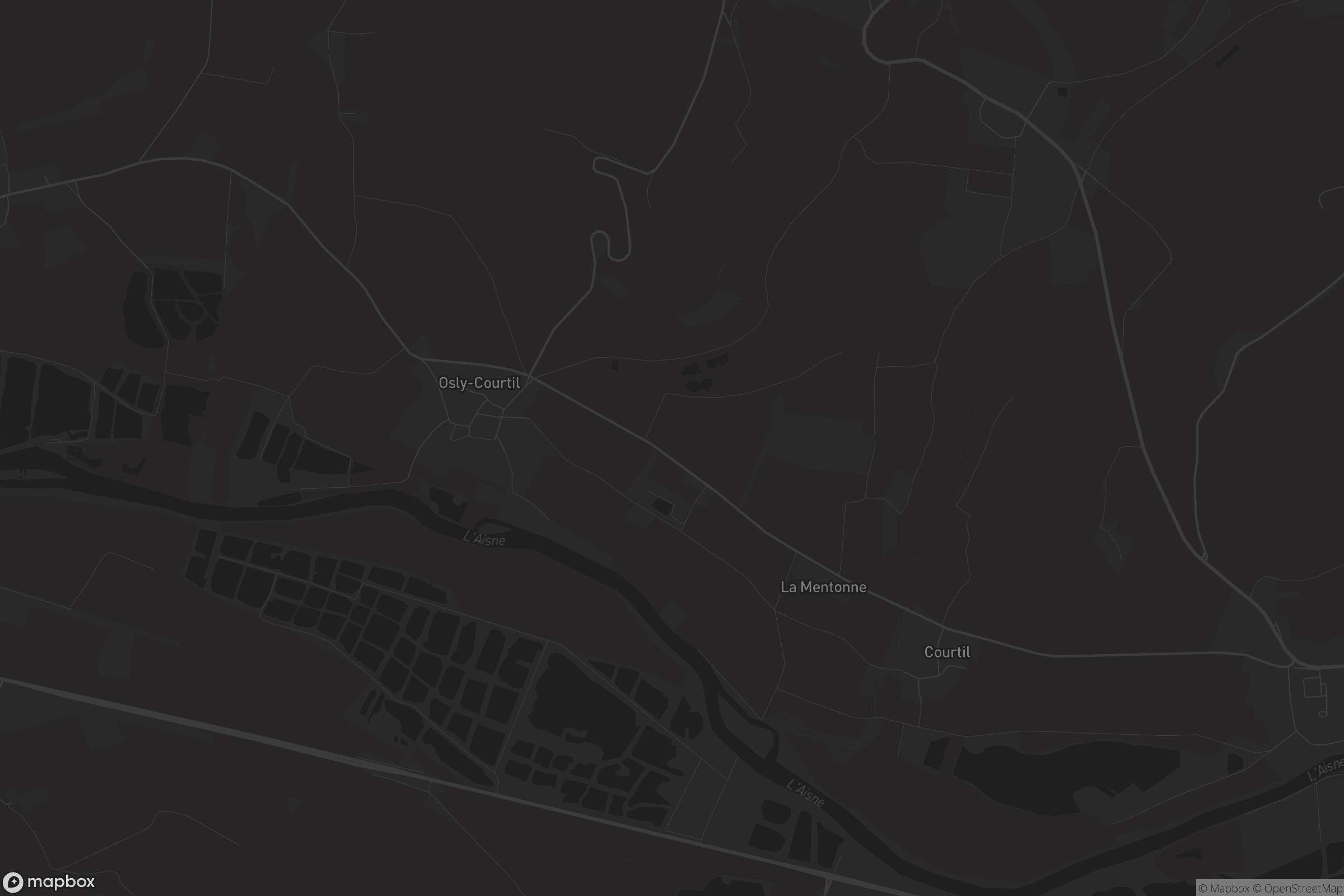 Carte de Osly-Courtil