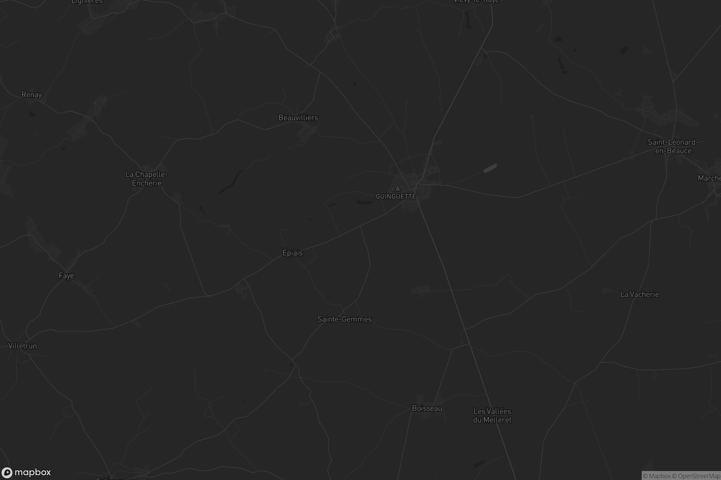 Carte de Oucques-la-Nouvelle