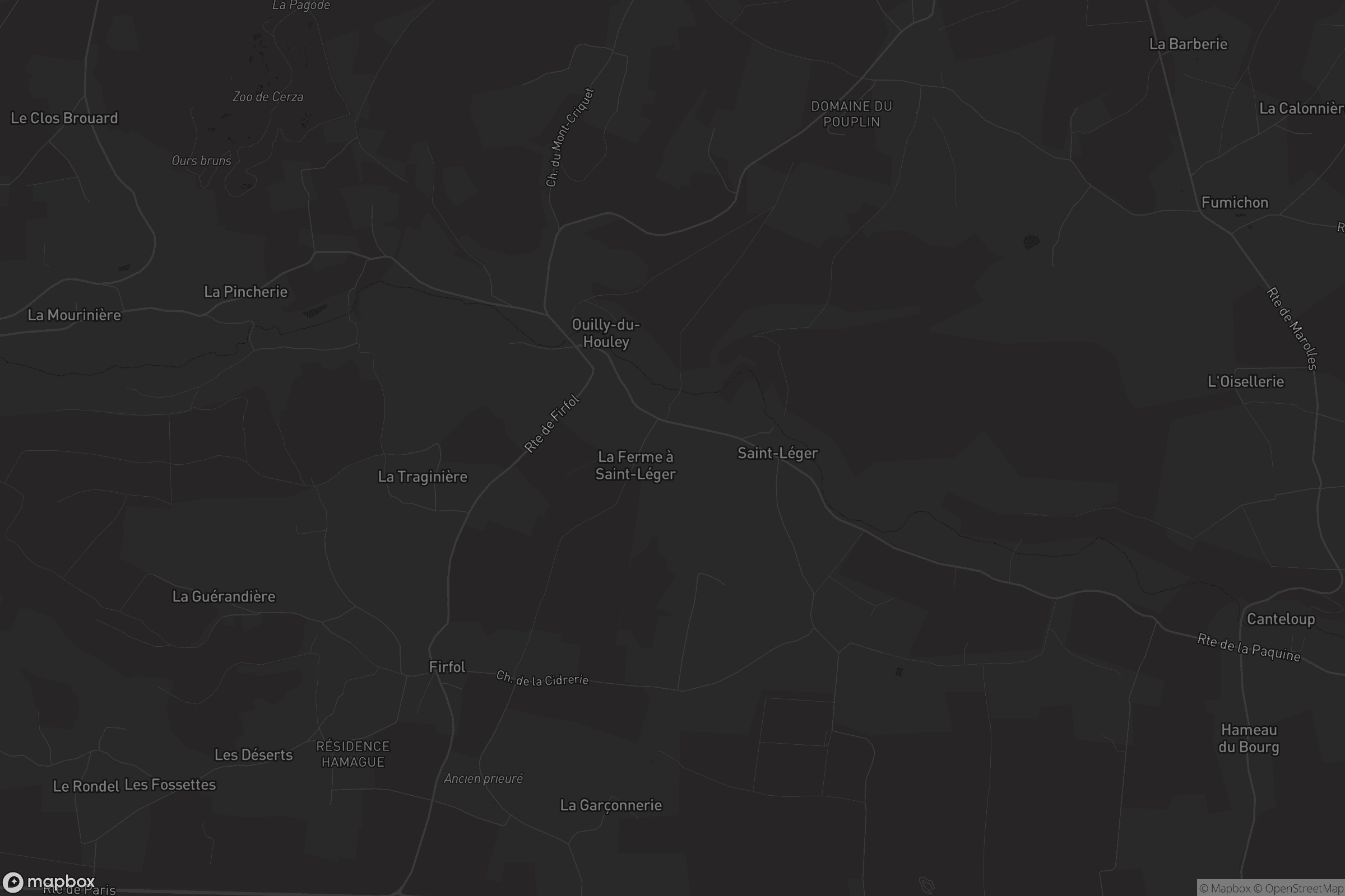 Carte de Ouilly-du-Houley