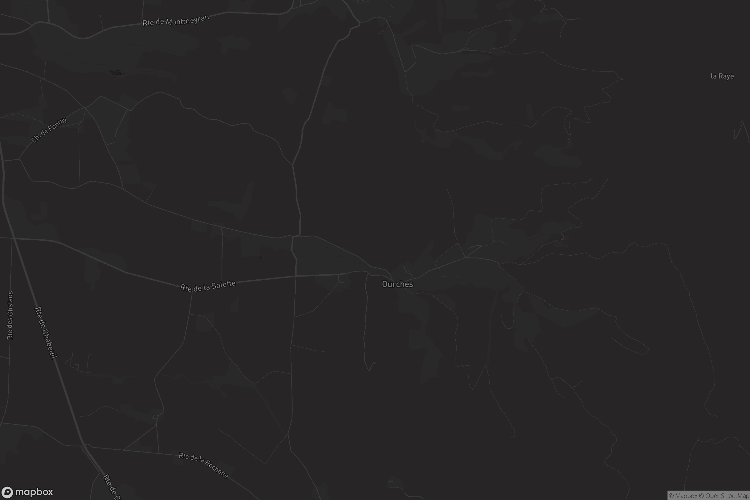 Carte de Ourches