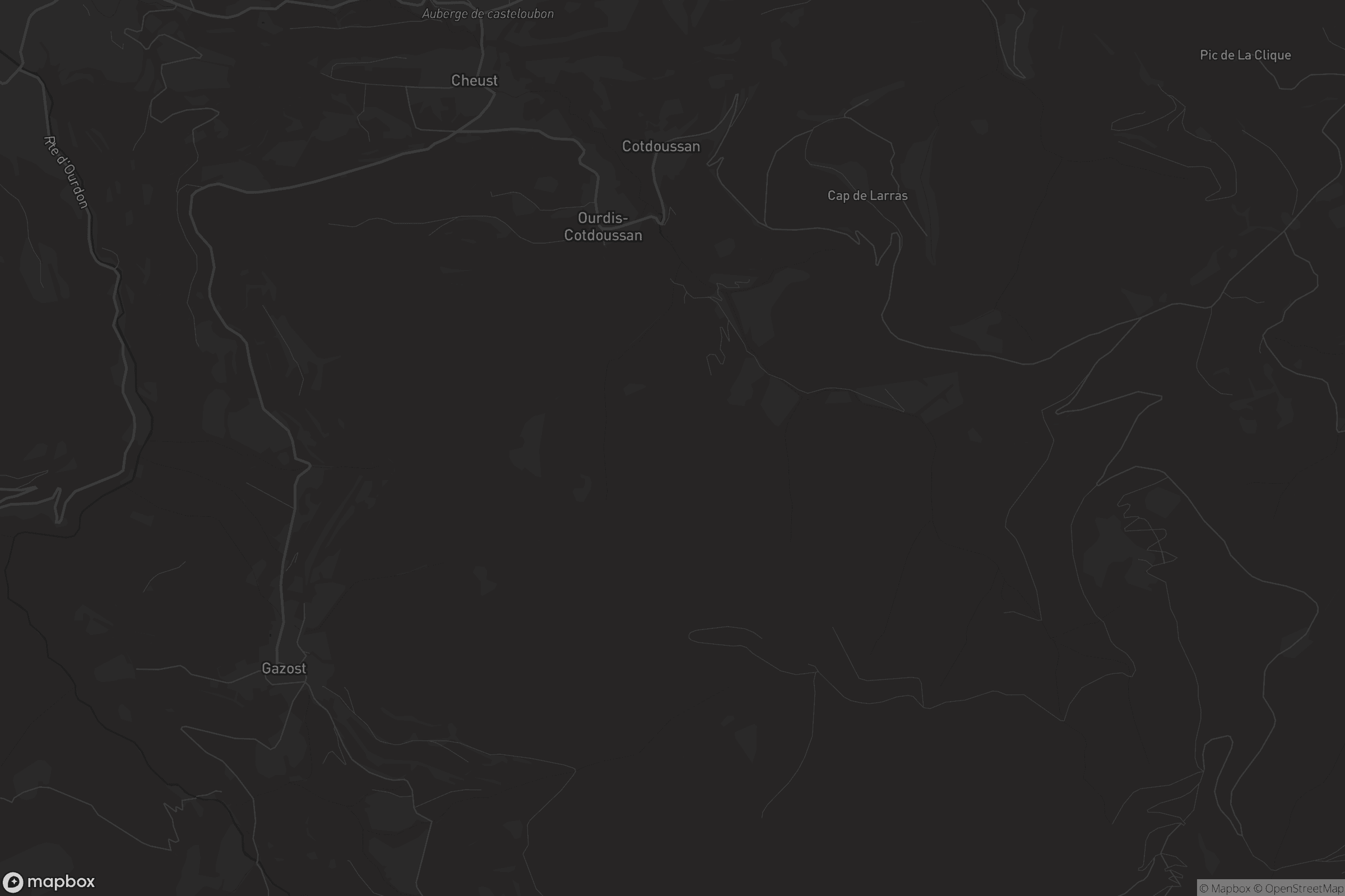 Carte de Ourdis-Cotdoussan