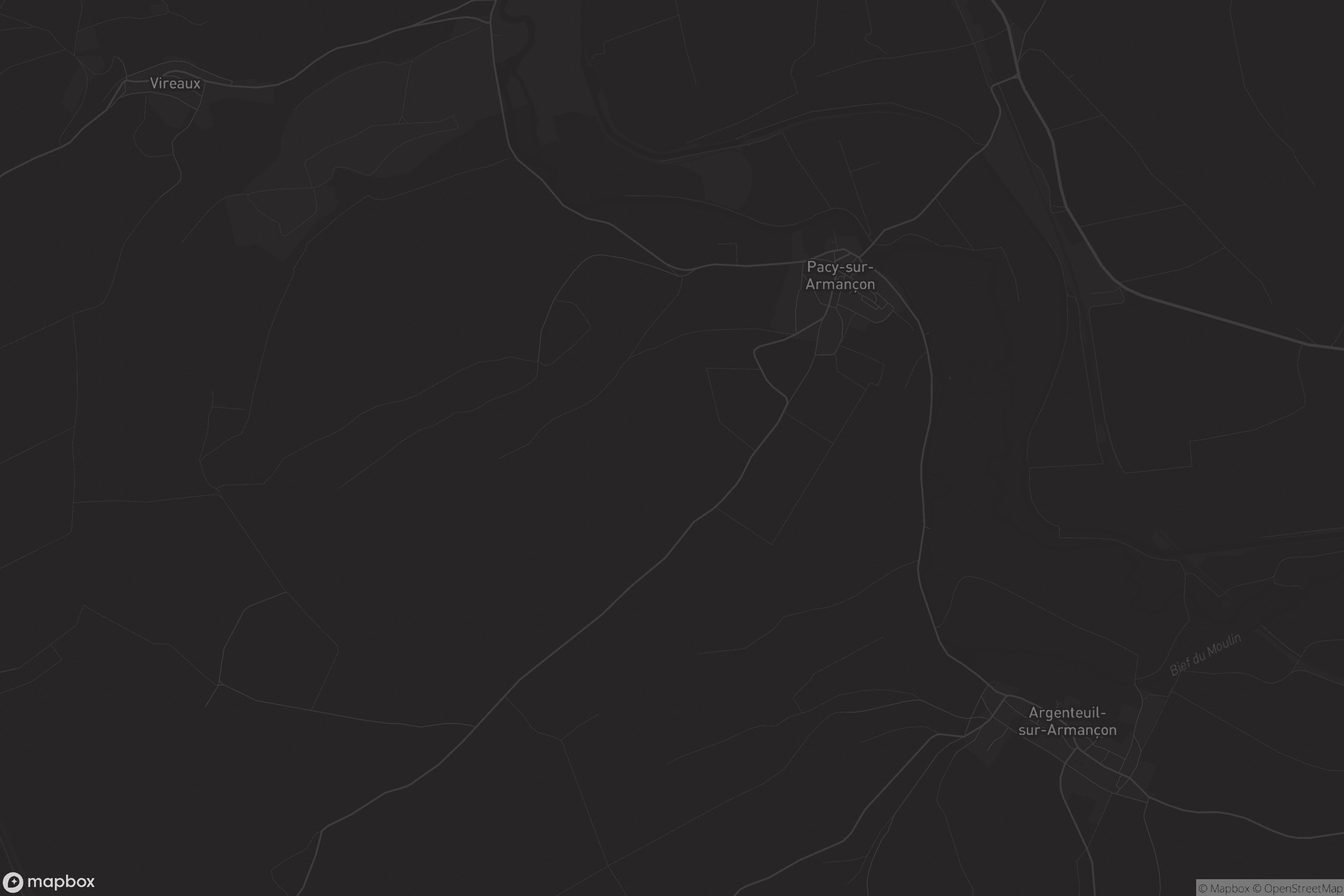 Carte de Pacy-sur-Armançon