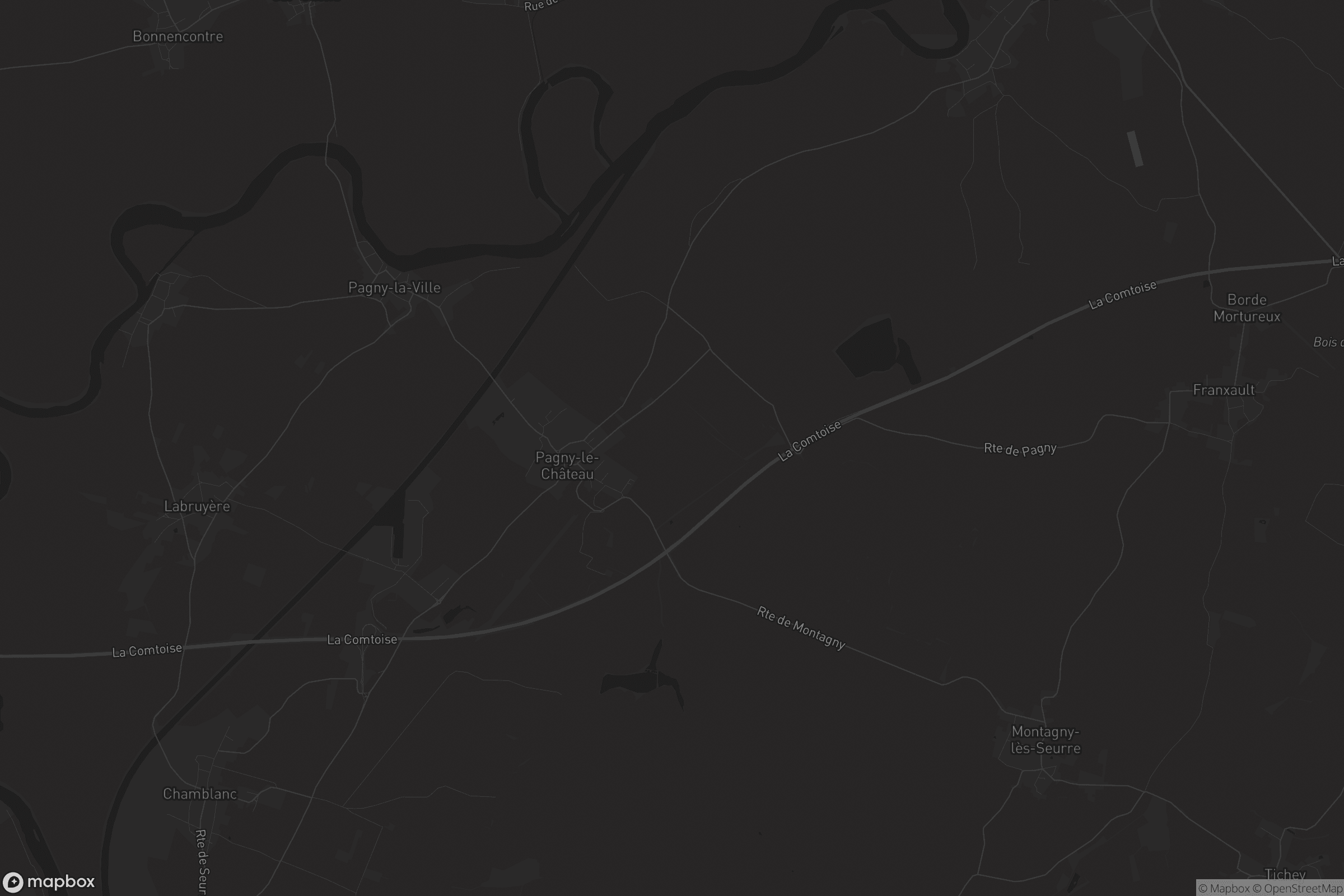 Carte de Pagny-le-Château