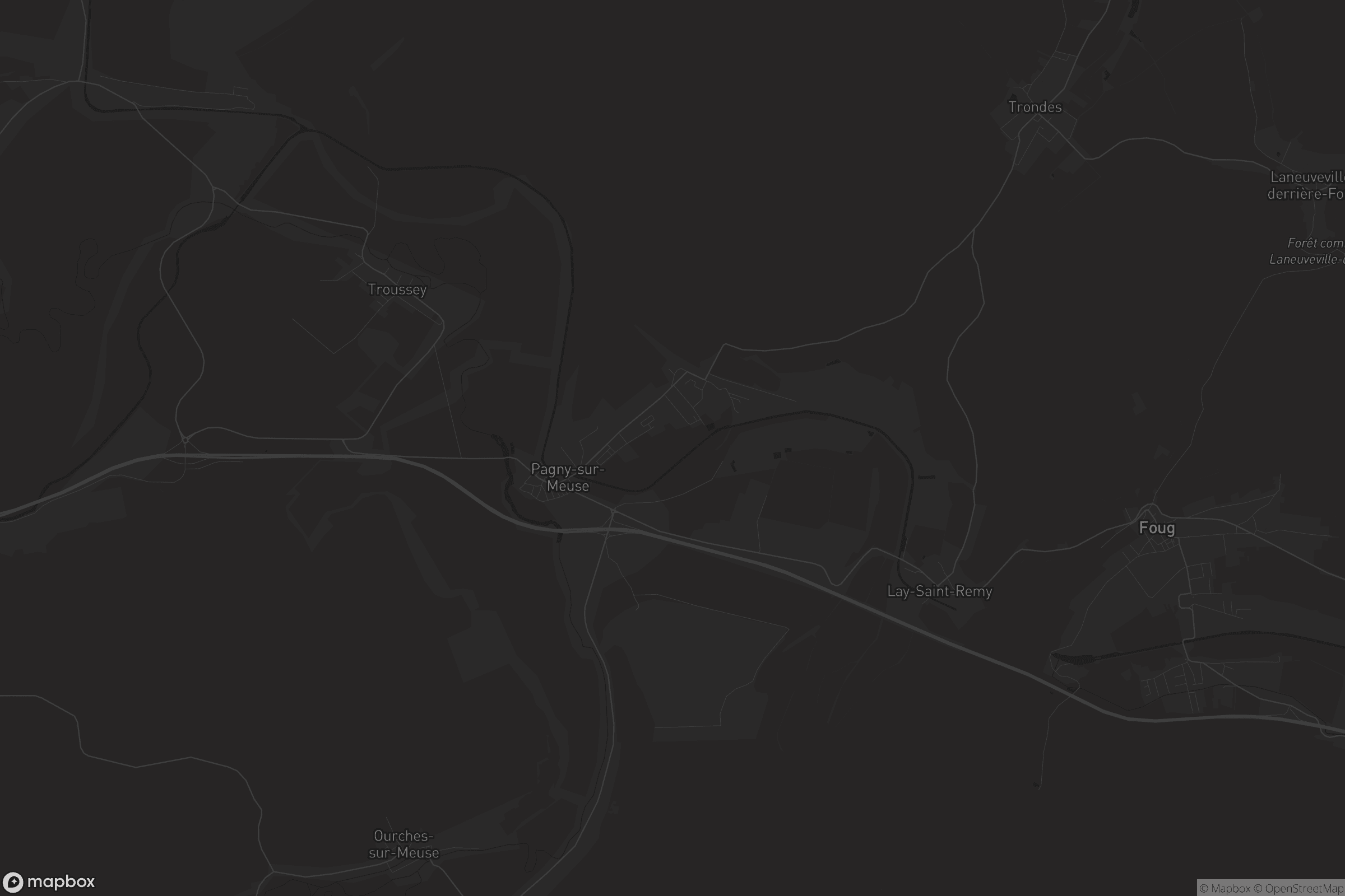 Carte de Pagny-sur-Meuse