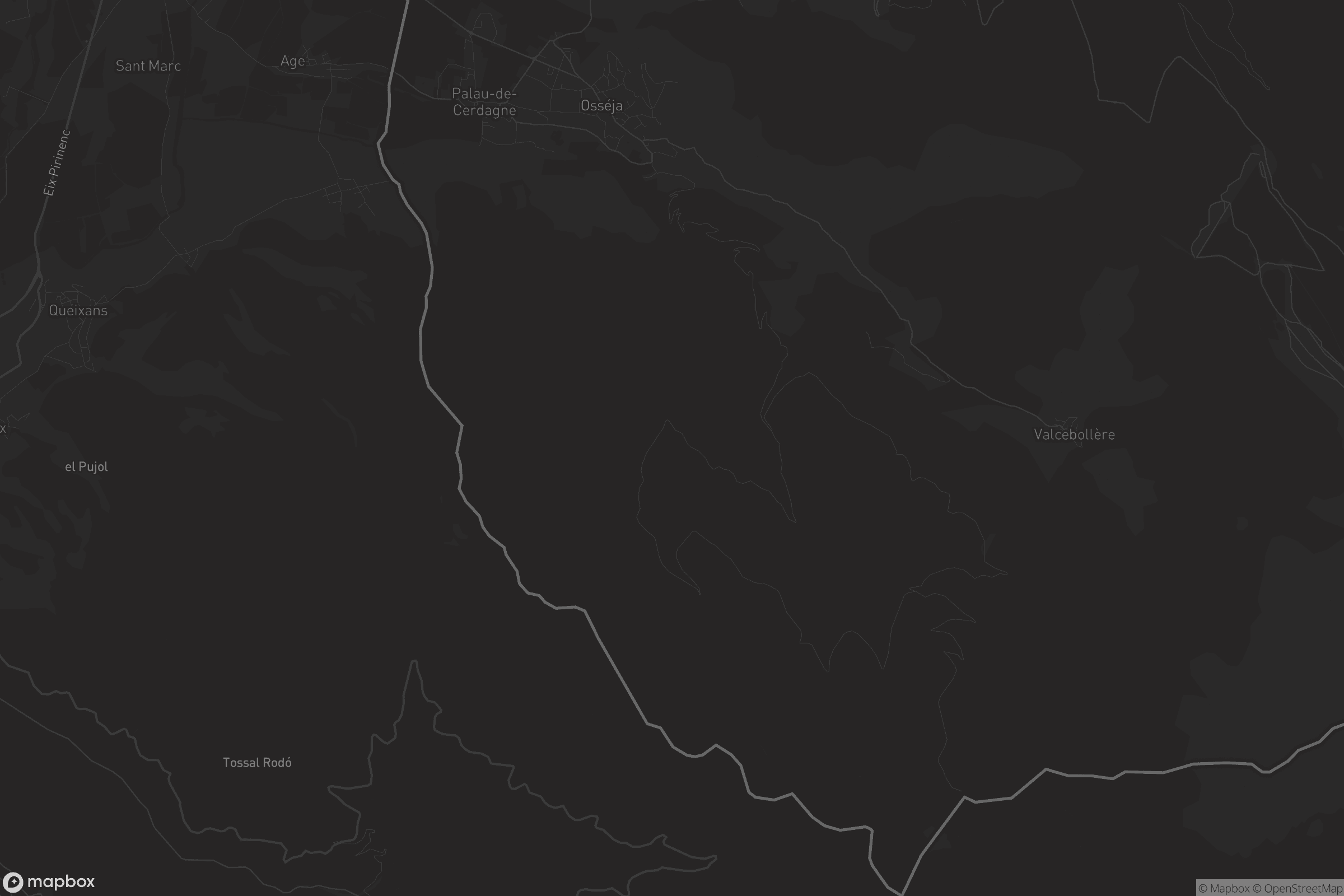 Carte de Palau-de-Cerdagne