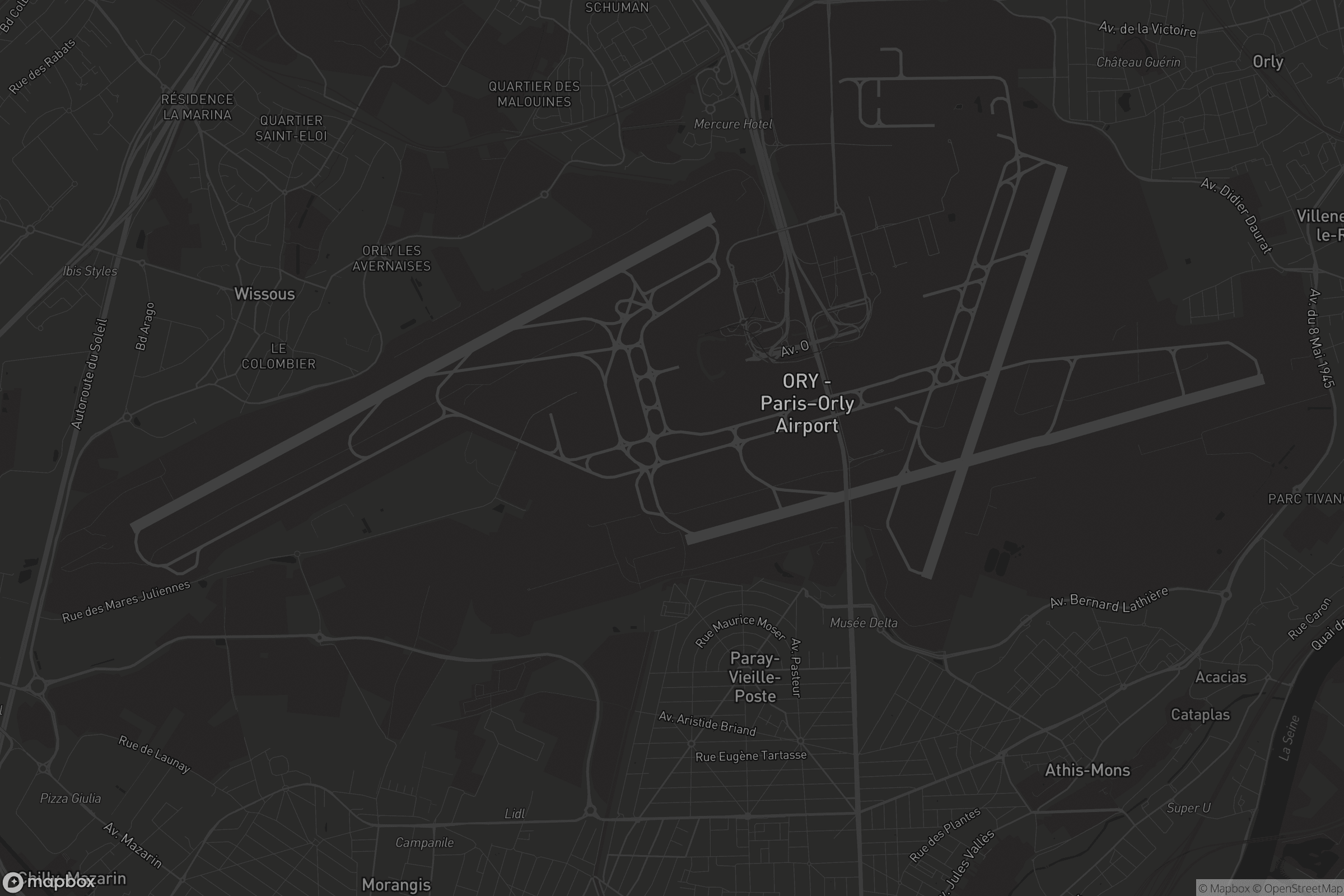 Carte de Paray-Vieille-Poste