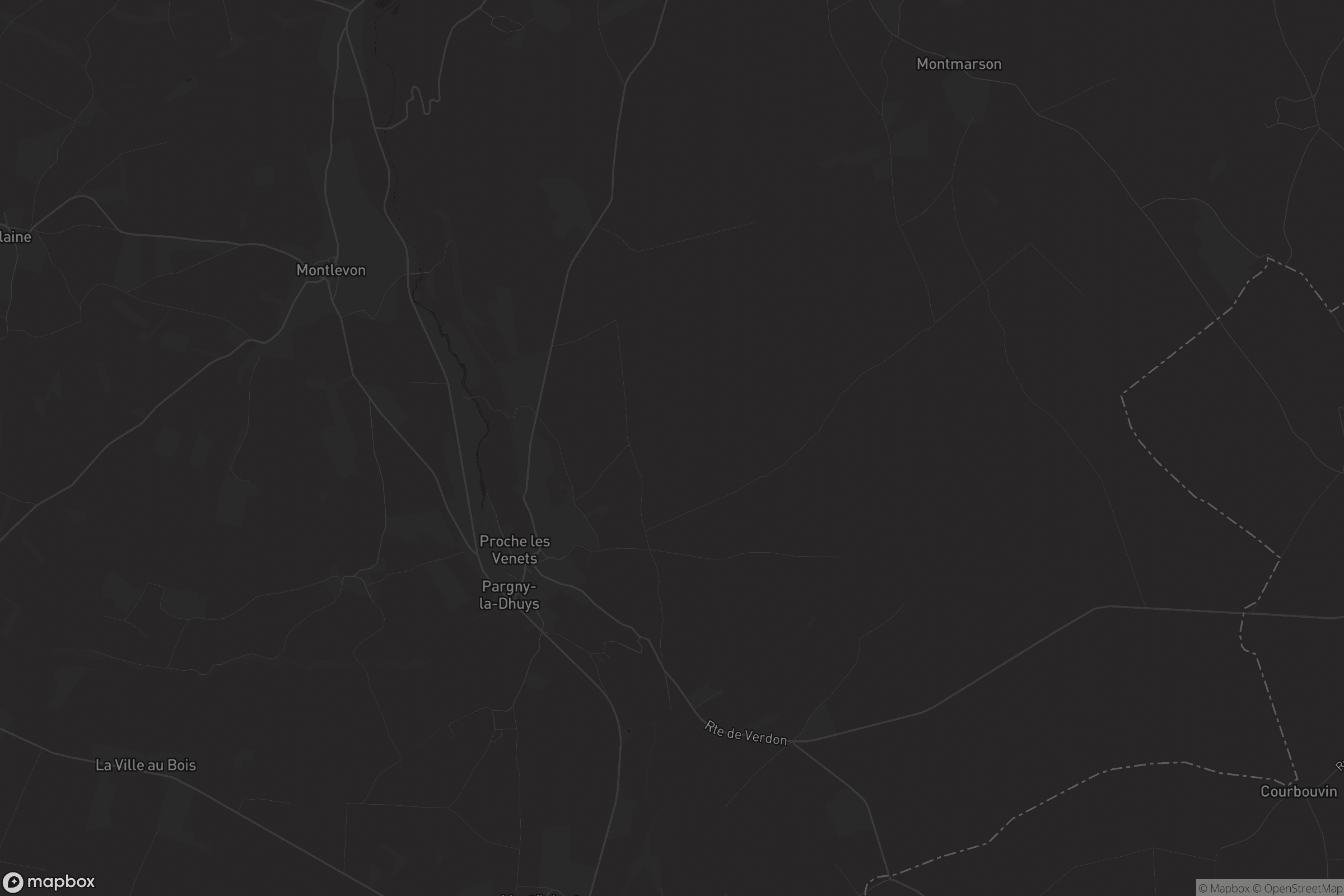 Carte de Pargny-la-Dhuys