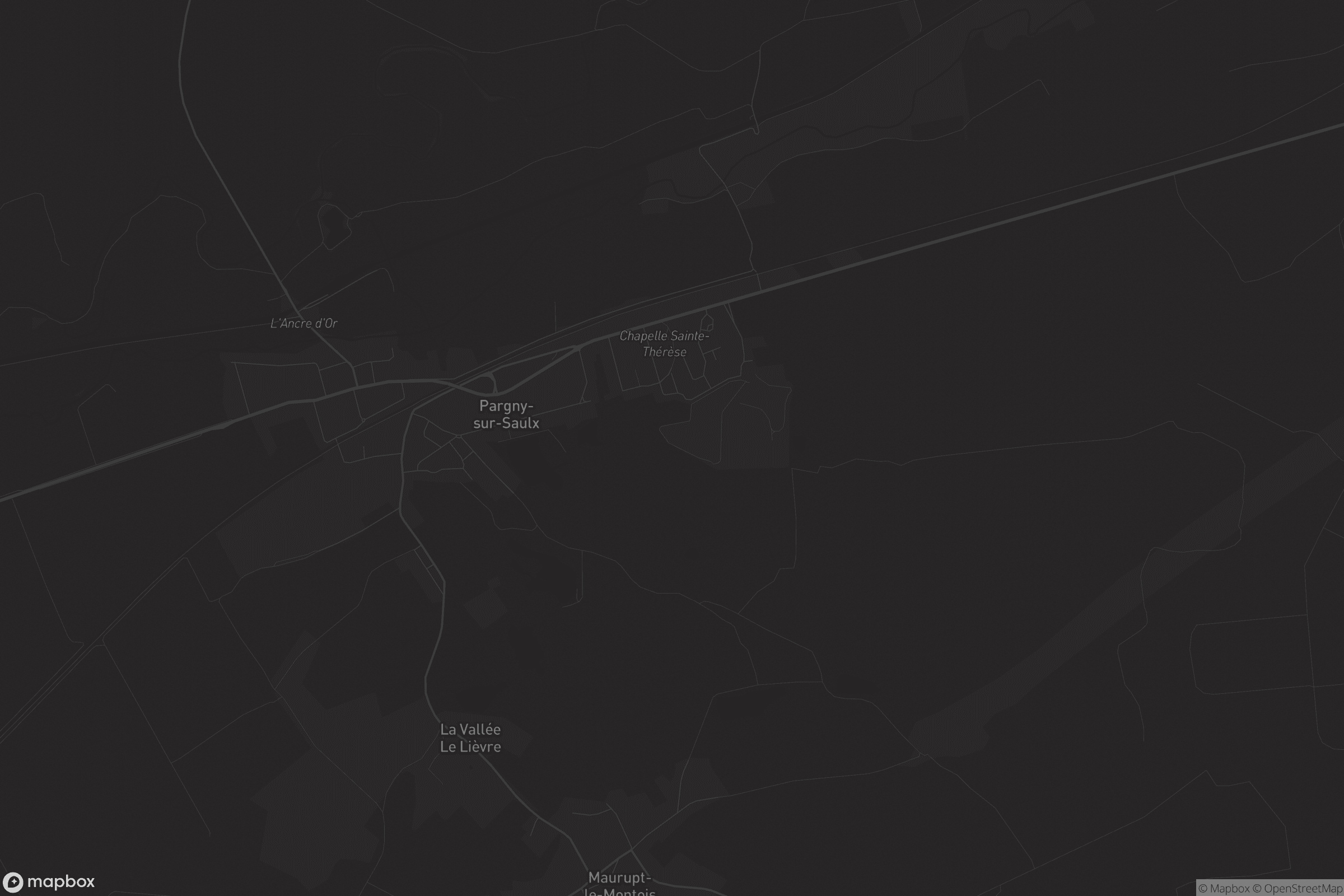 Carte de Pargny-sur-Saulx