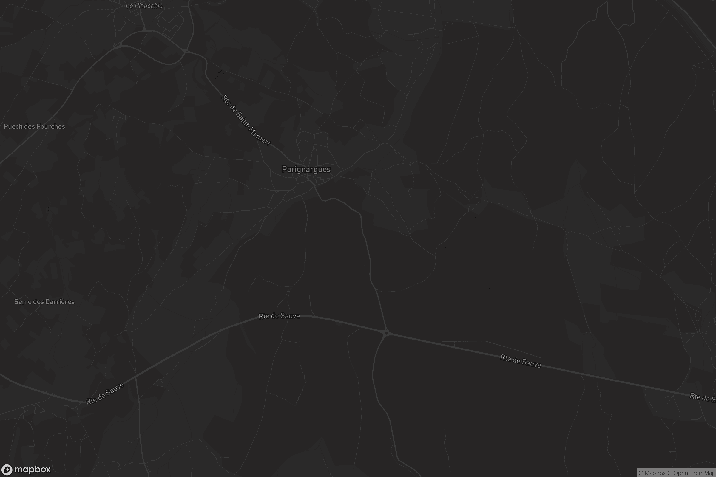 Carte de Parignargues