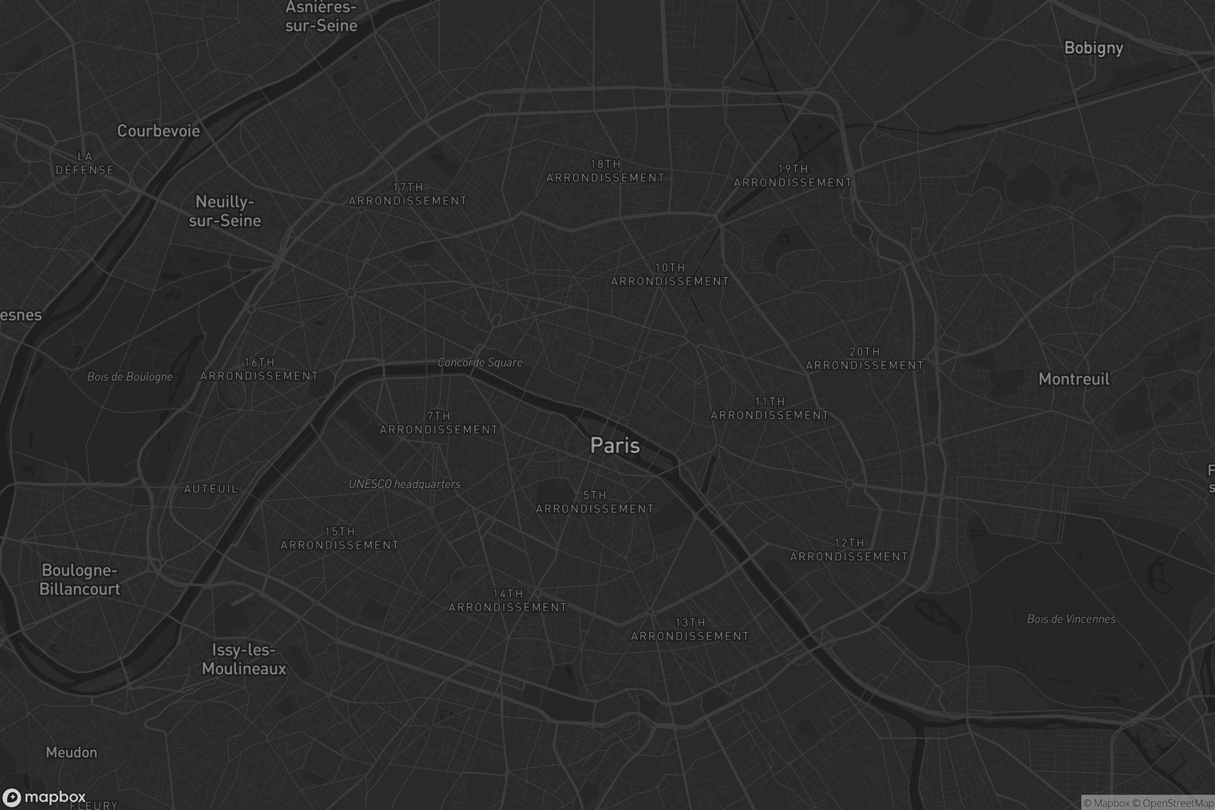 Carte de Paris