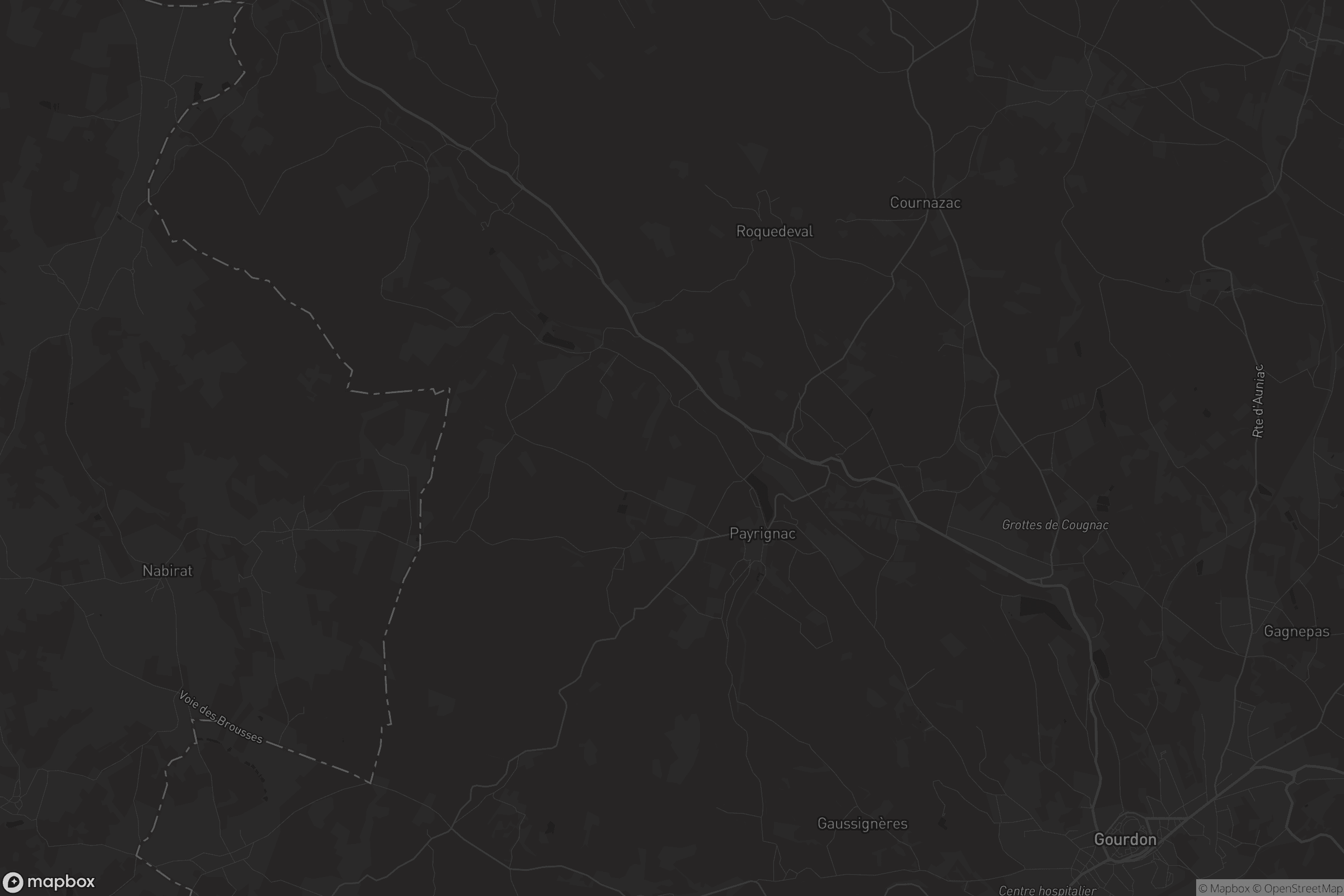 Carte de Payrignac