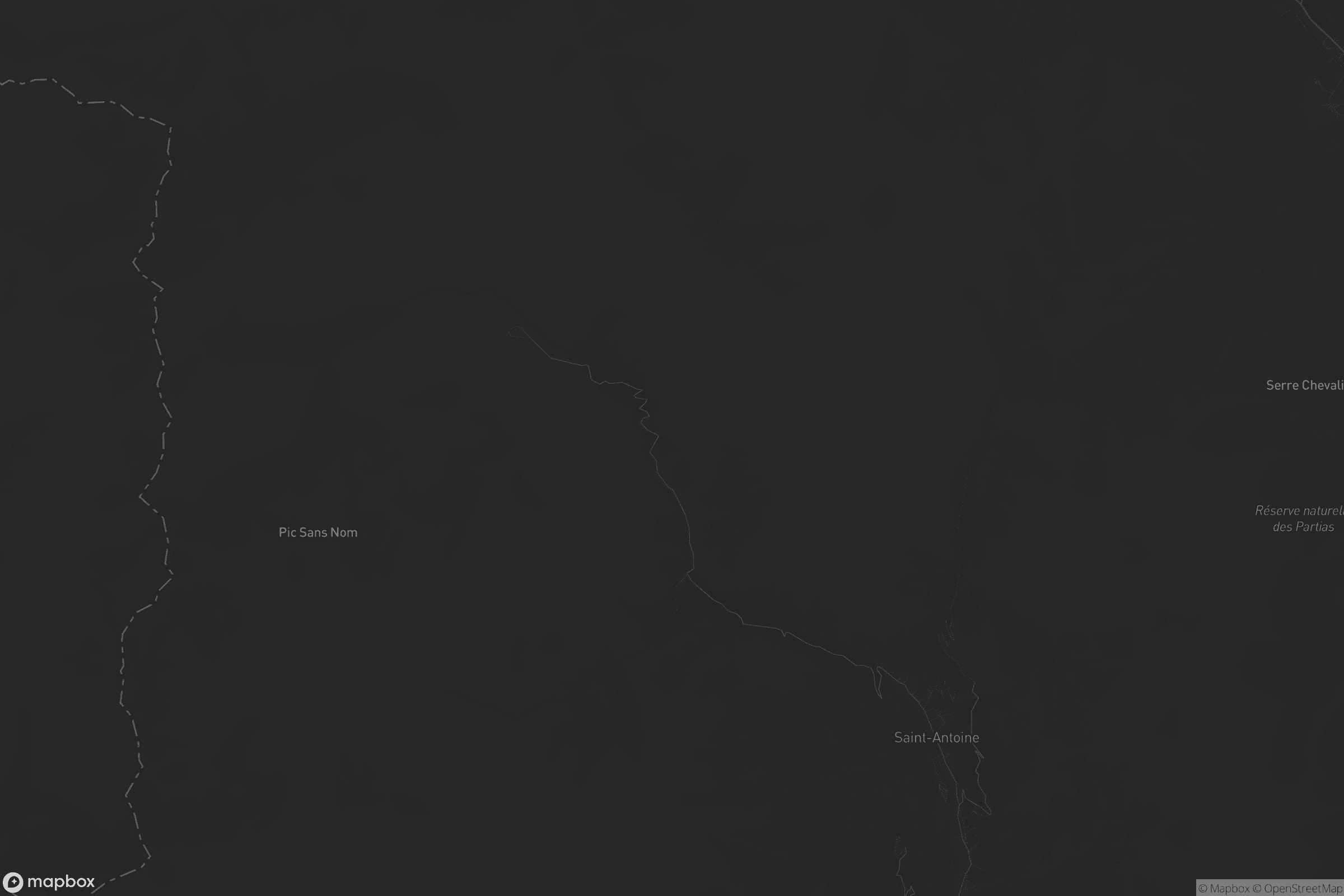 Carte de Pelvoux
