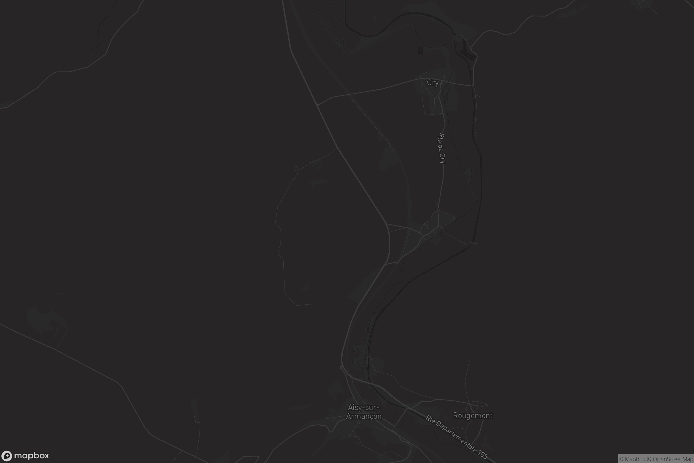 Carte de Perrigny-sur-Armançon