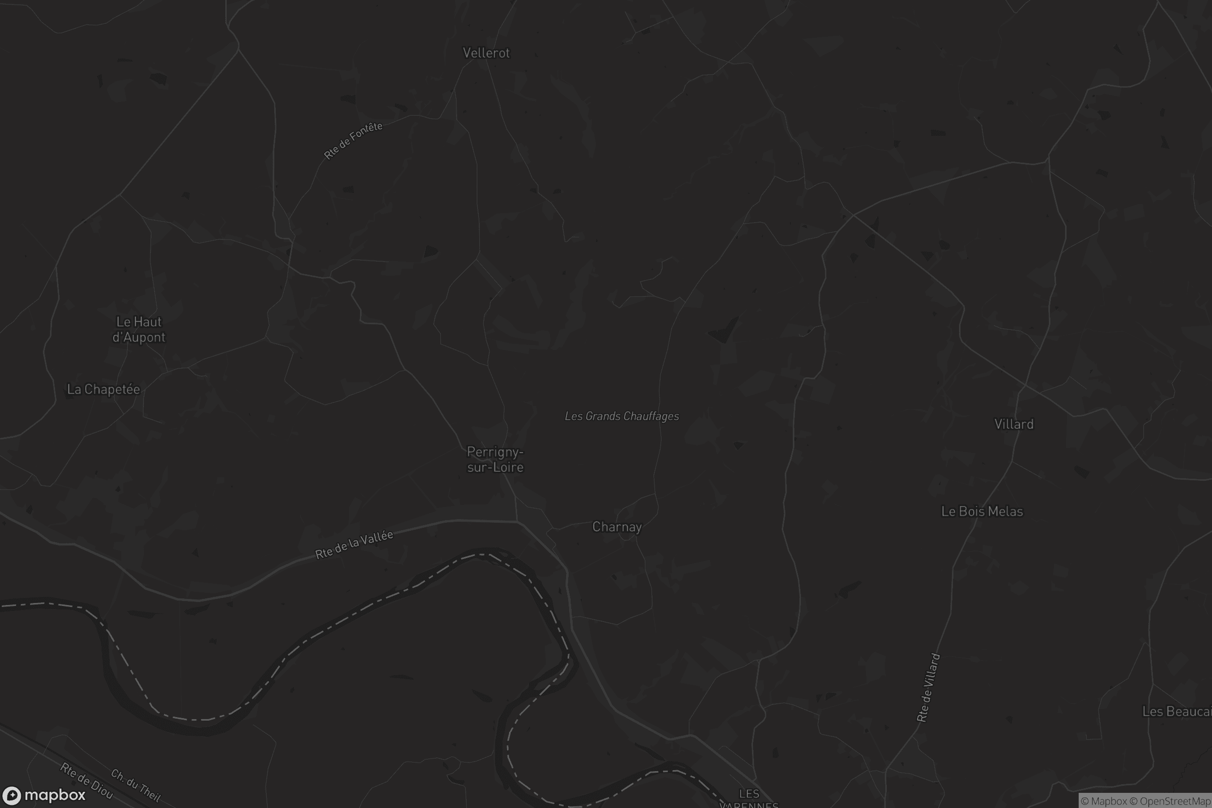 Carte de Perrigny-sur-Loire