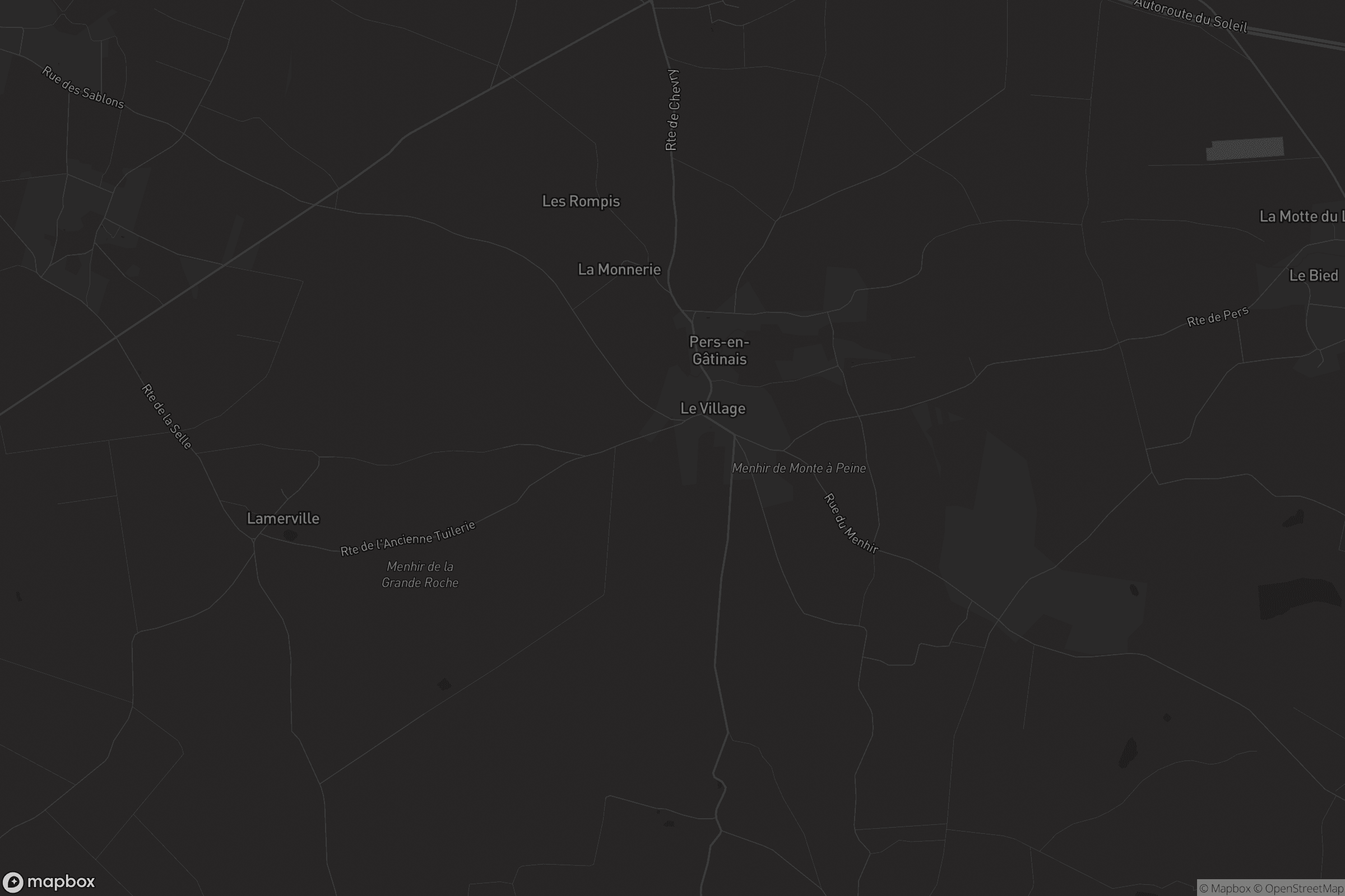 Carte de Pers-en-Gâtinais