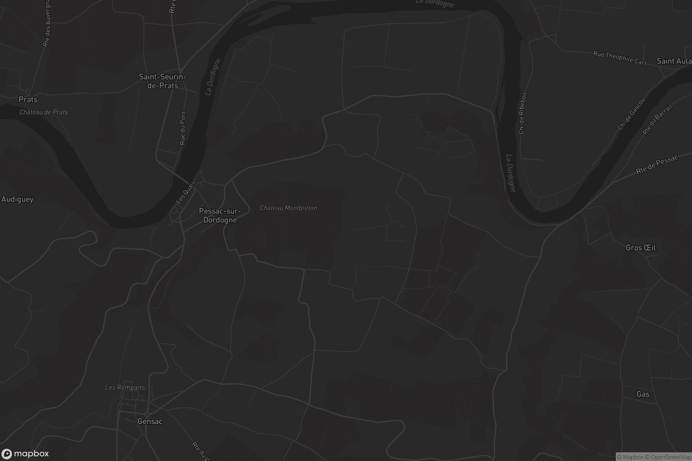 Carte de Pessac-sur-Dordogne