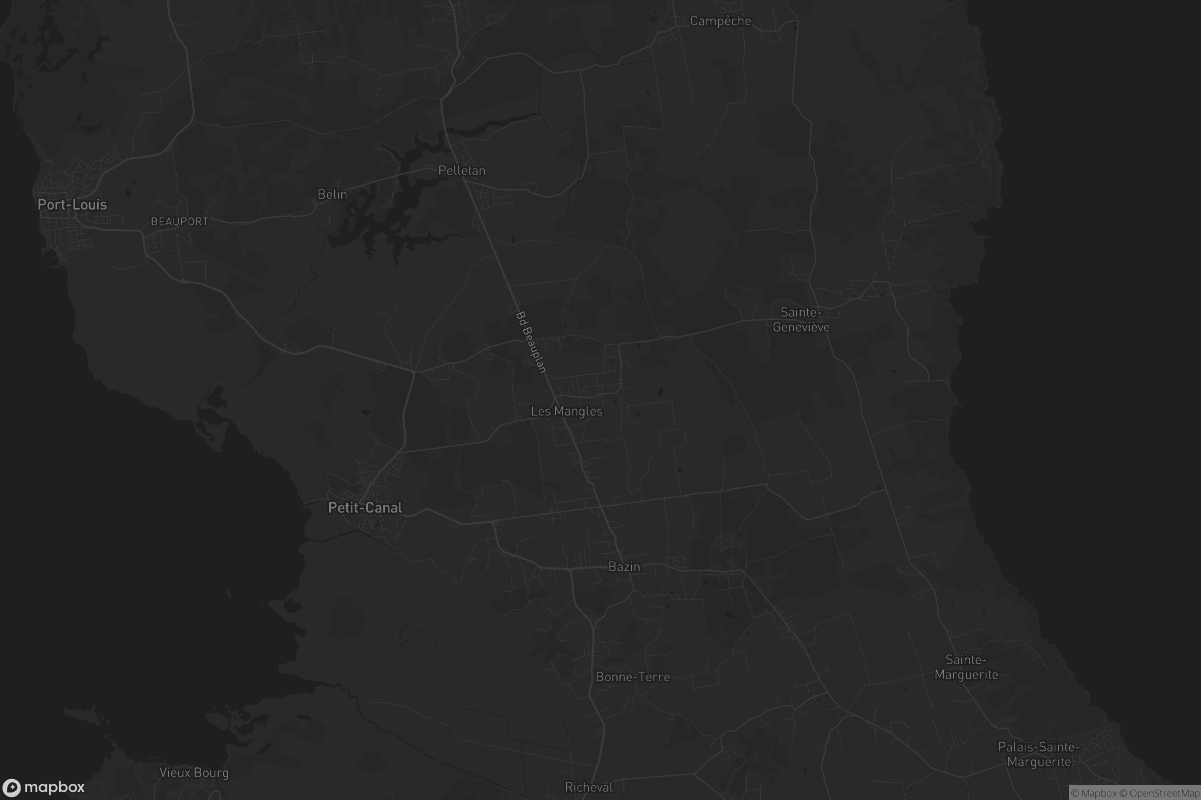 Carte de Petit-Canal