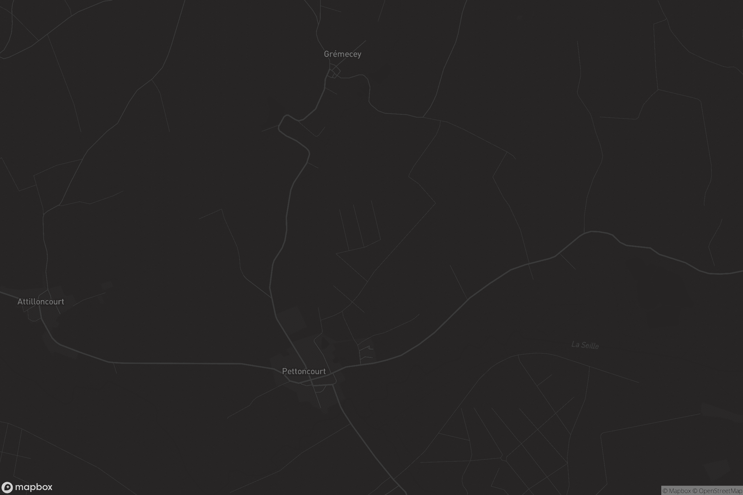 Carte de Pettoncourt