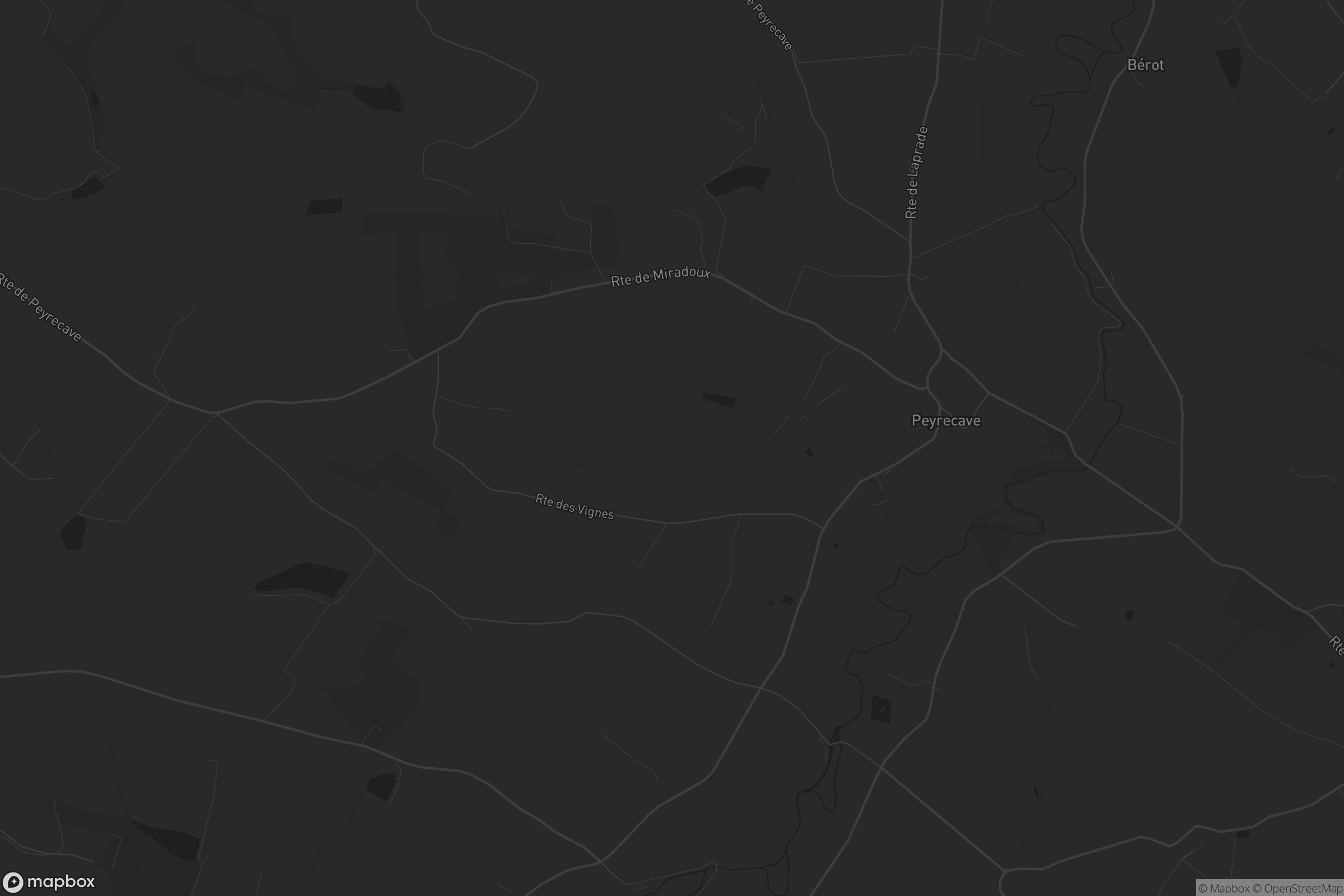 Carte de Peyrecave