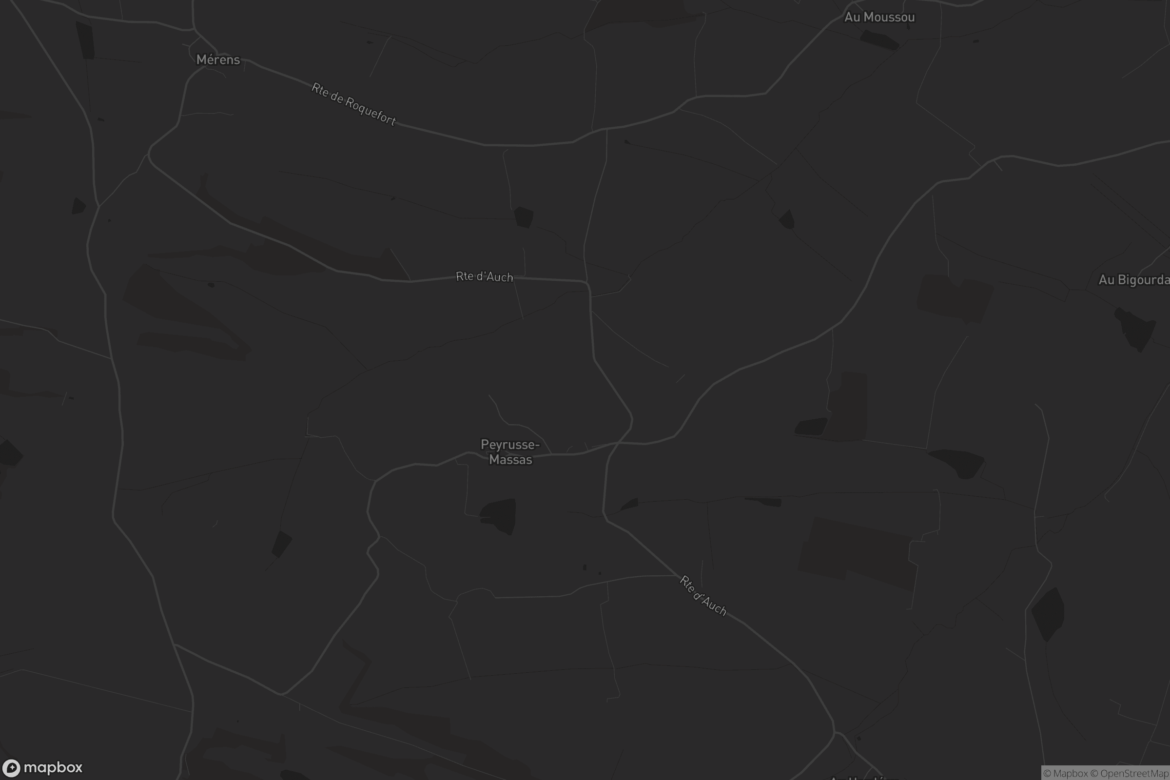 Carte de Peyrusse-Massas