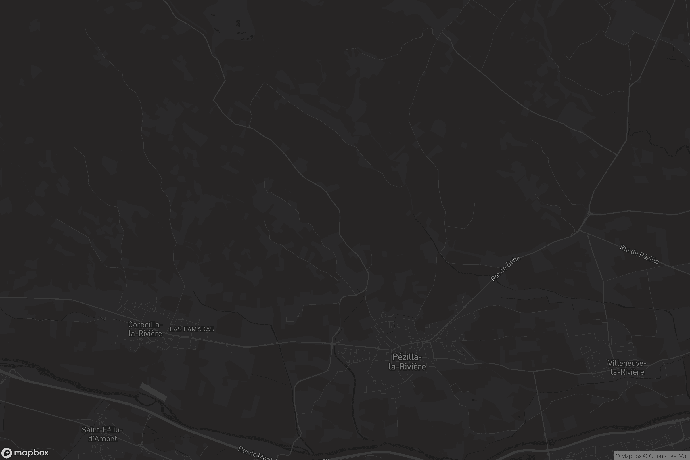 Carte de Pézilla-la-Rivière