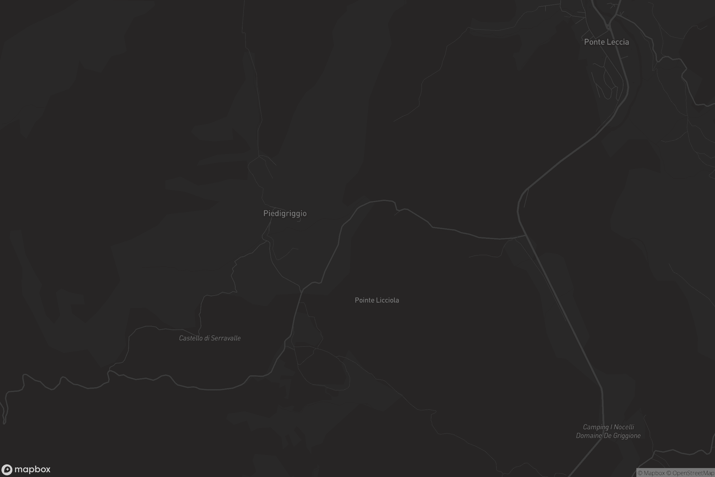 Carte de Piedigriggio