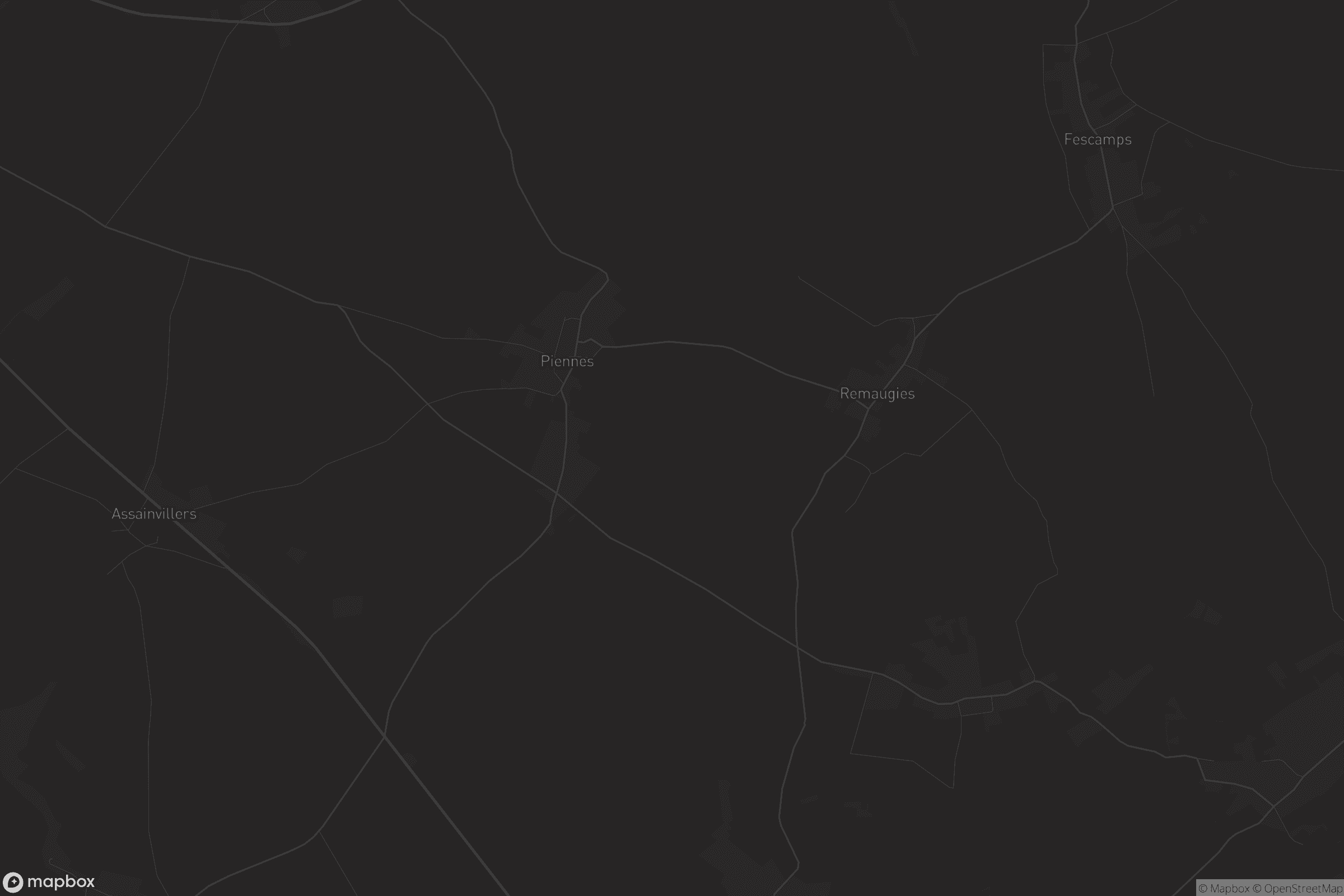 Carte de Piennes-Onvillers