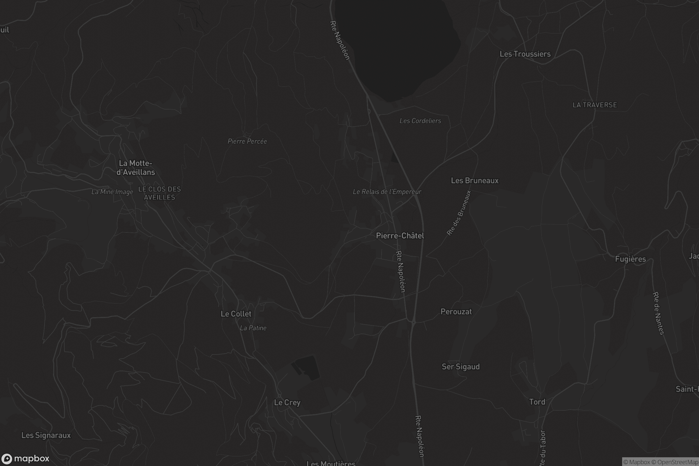 Carte de Pierre-Châtel