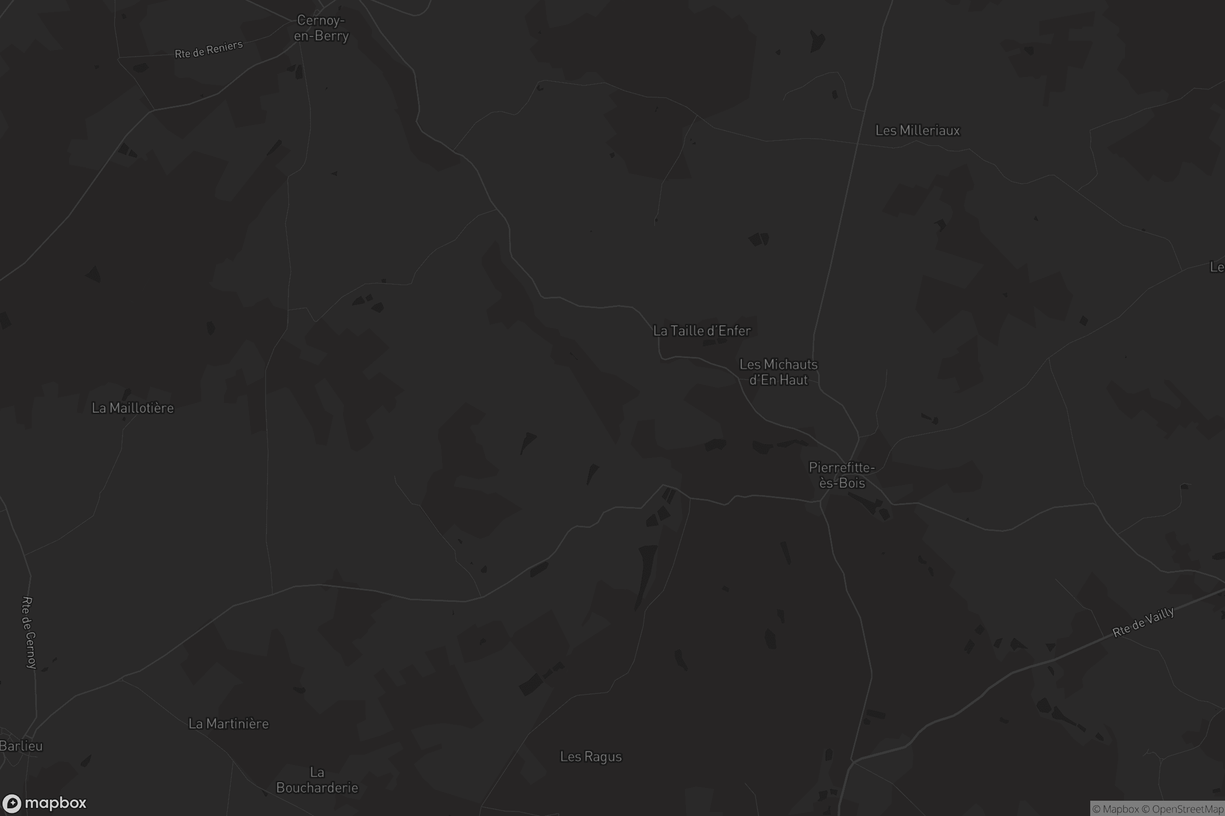 Carte de Pierrefitte-ès-Bois