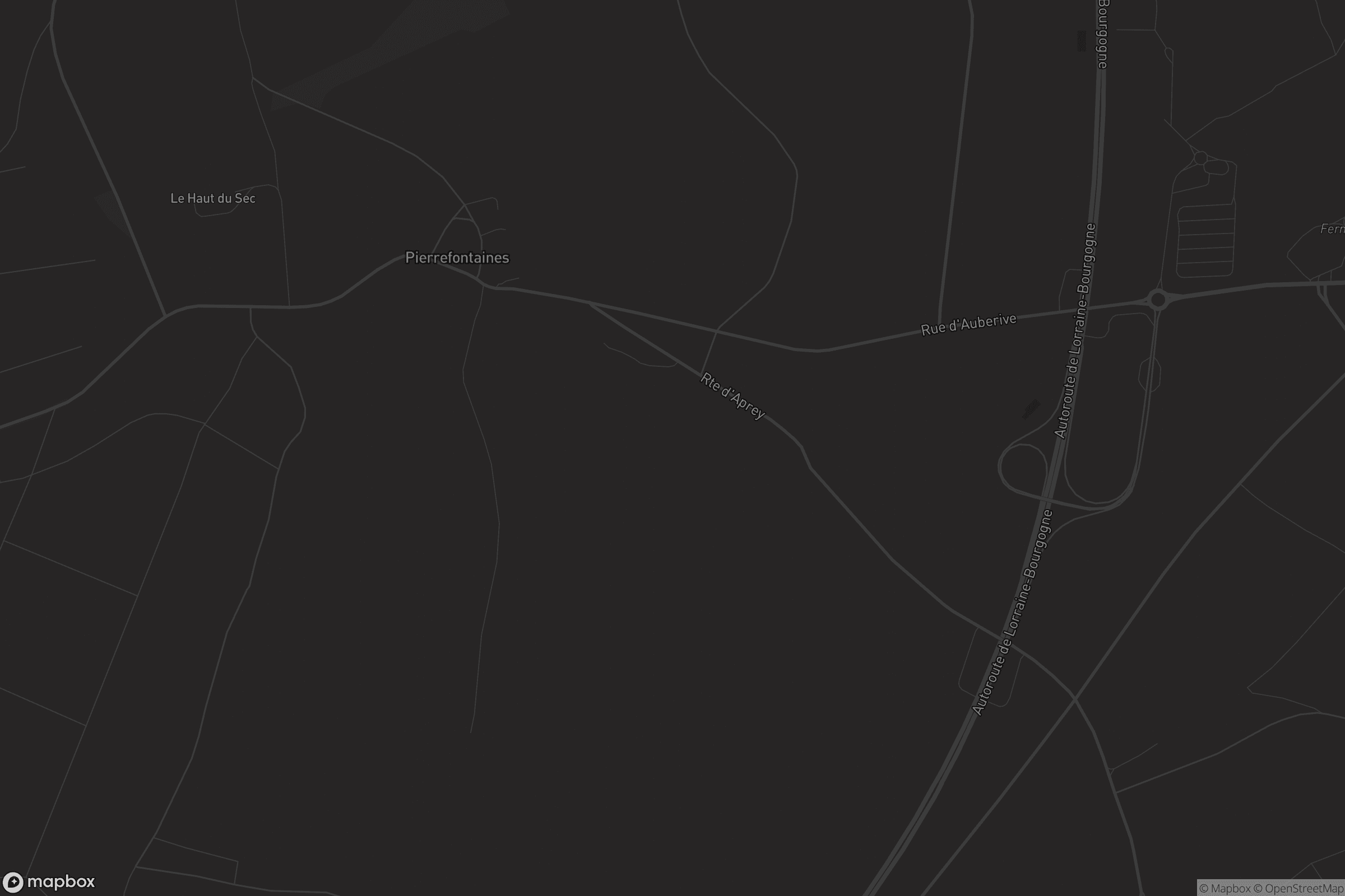 Carte de Pierrefontaines