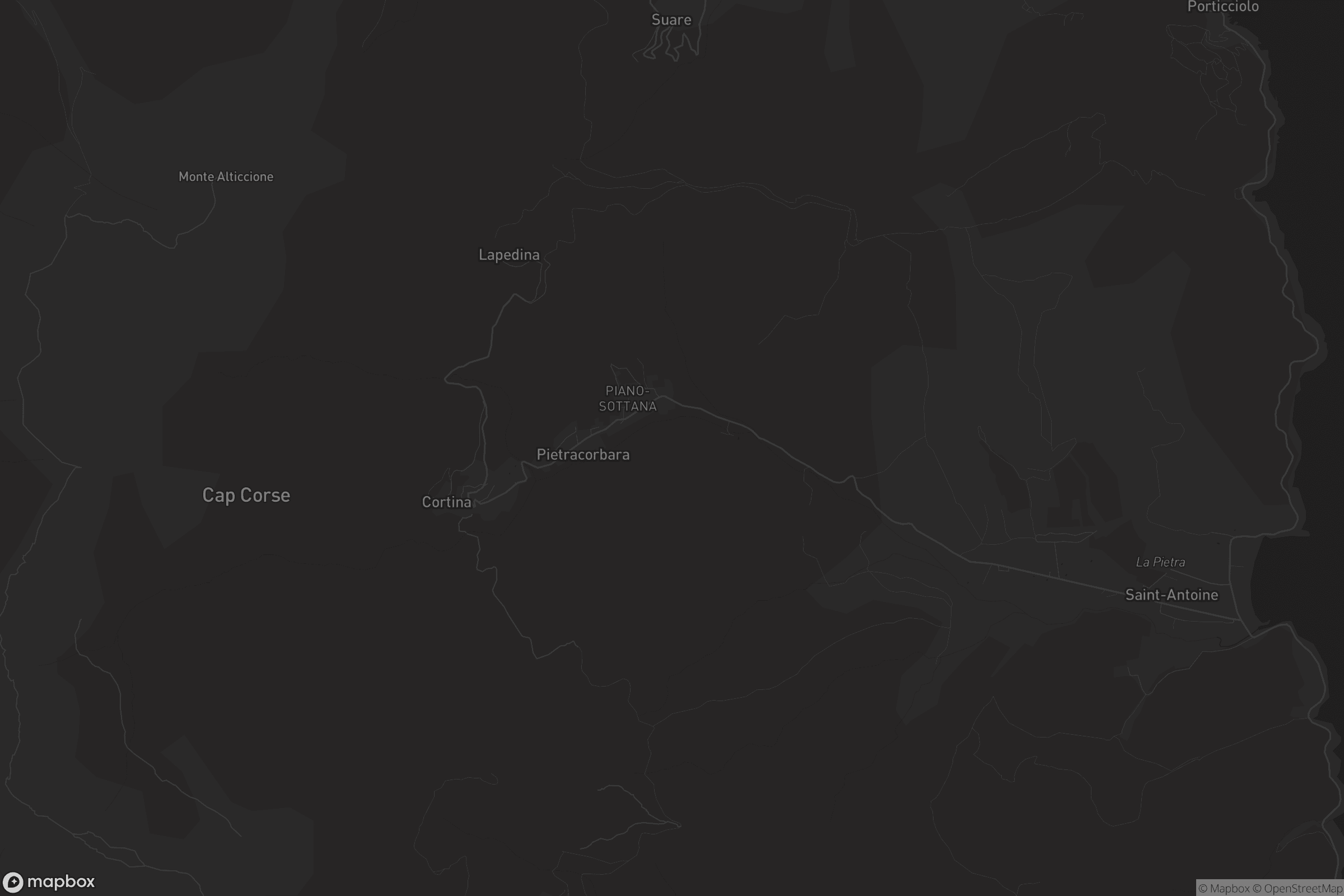 Carte de Pietracorbara