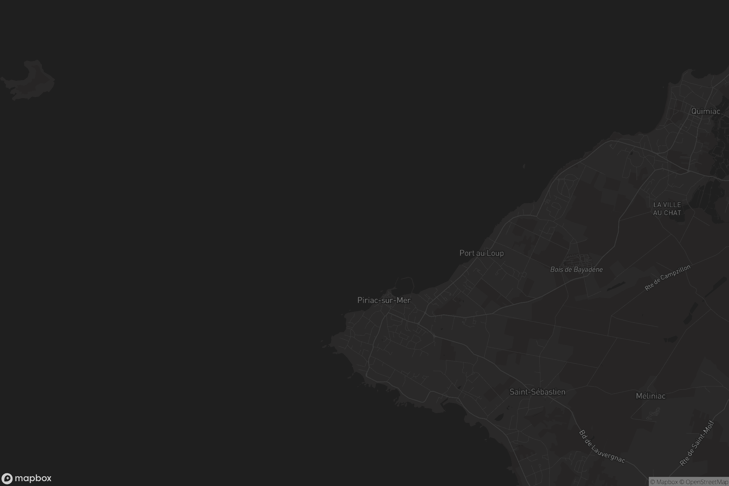 Carte de Piriac-sur-Mer