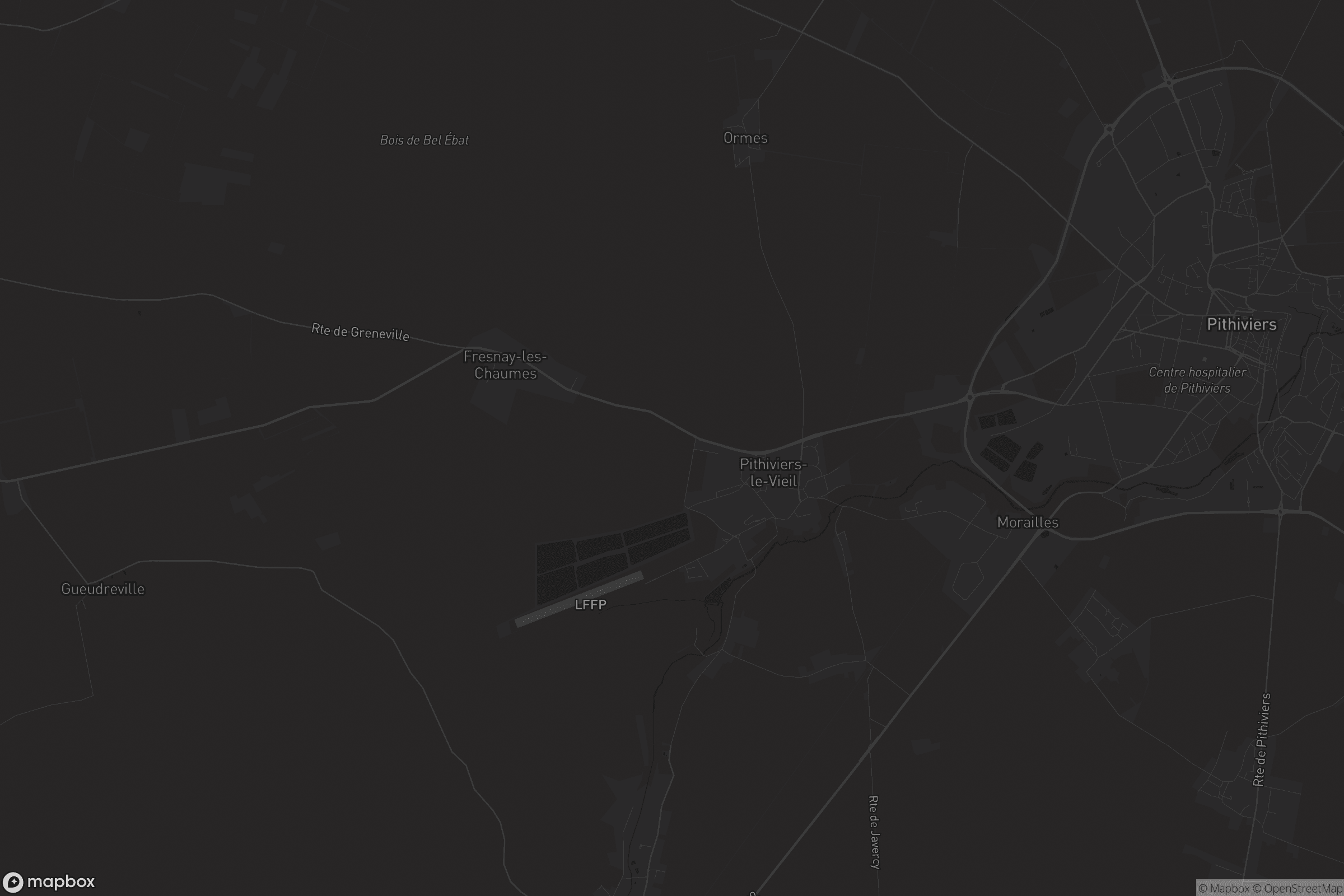 Carte de Pithiviers-le-Vieil