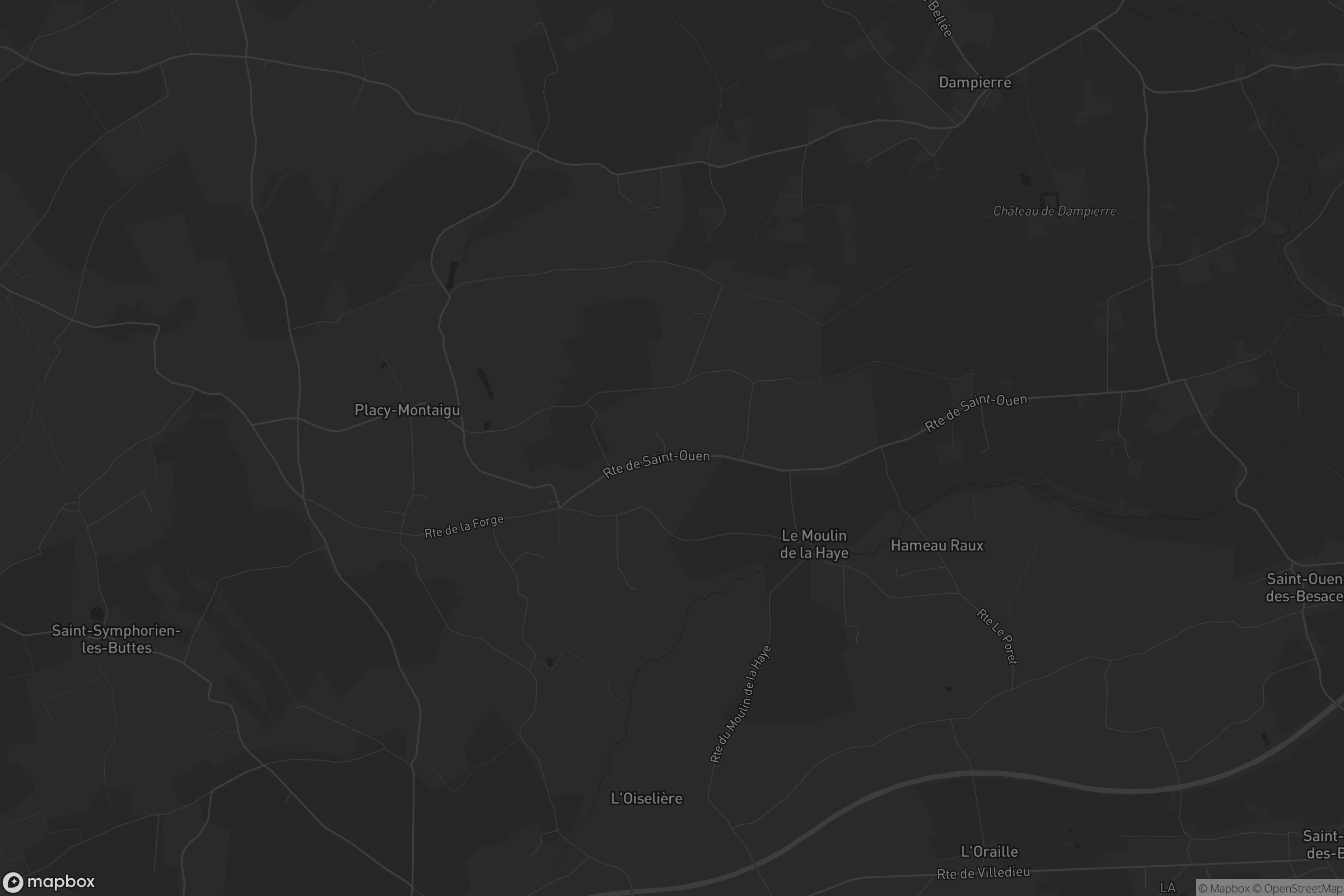 Carte de Placy-Montaigu