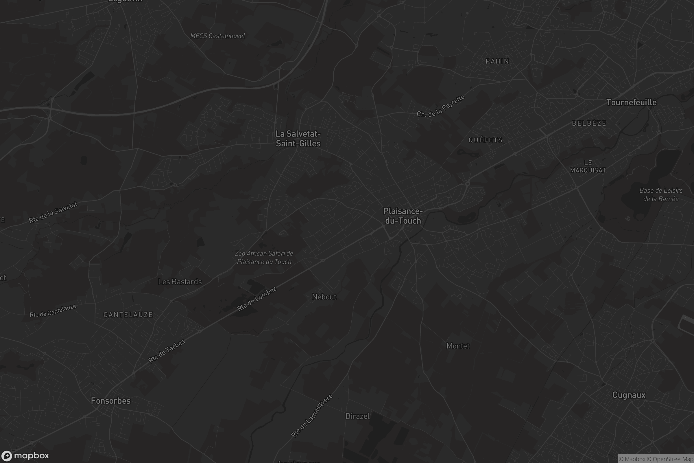 Carte de Plaisance-du-Touch