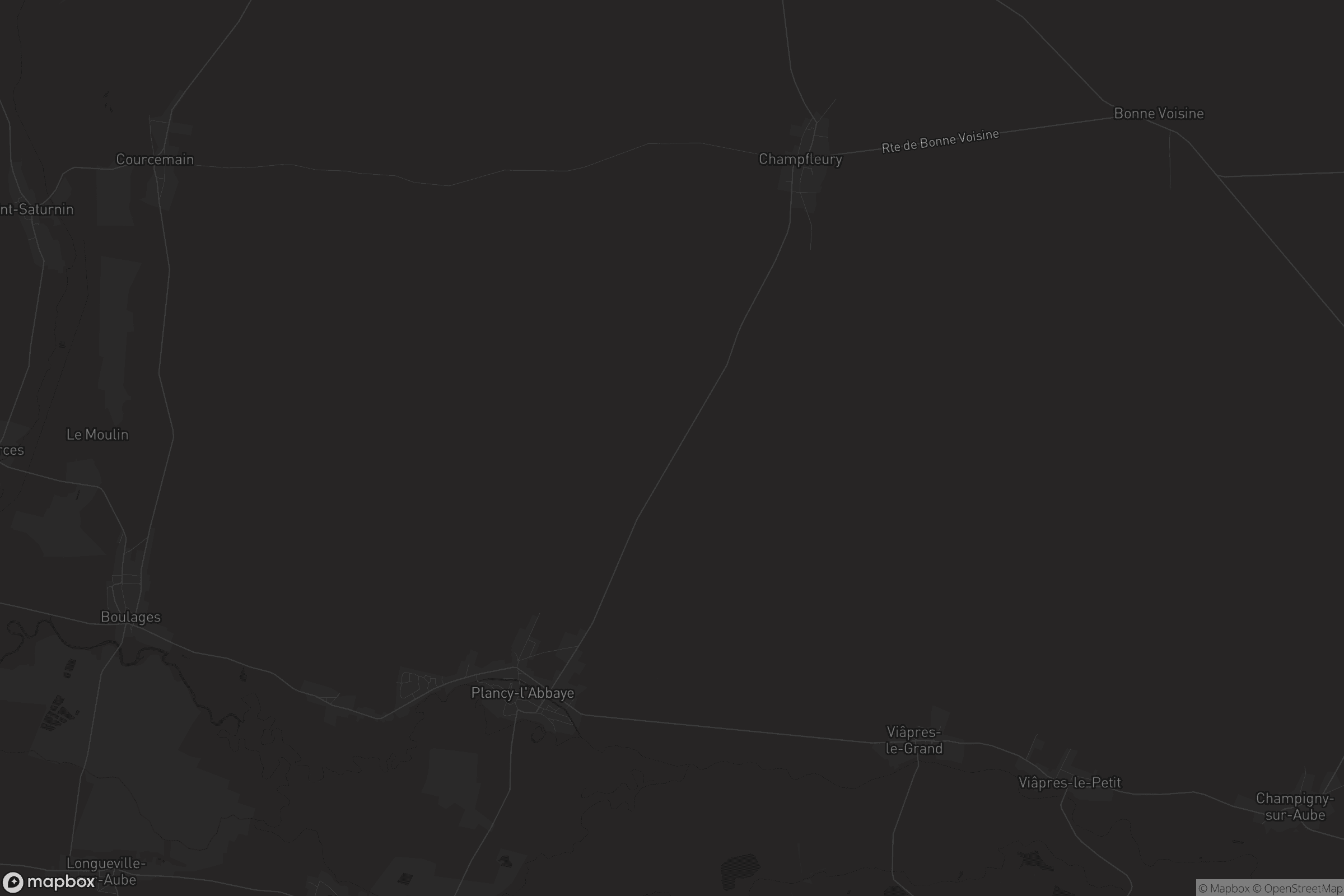 Carte de Plancy-l'Abbaye